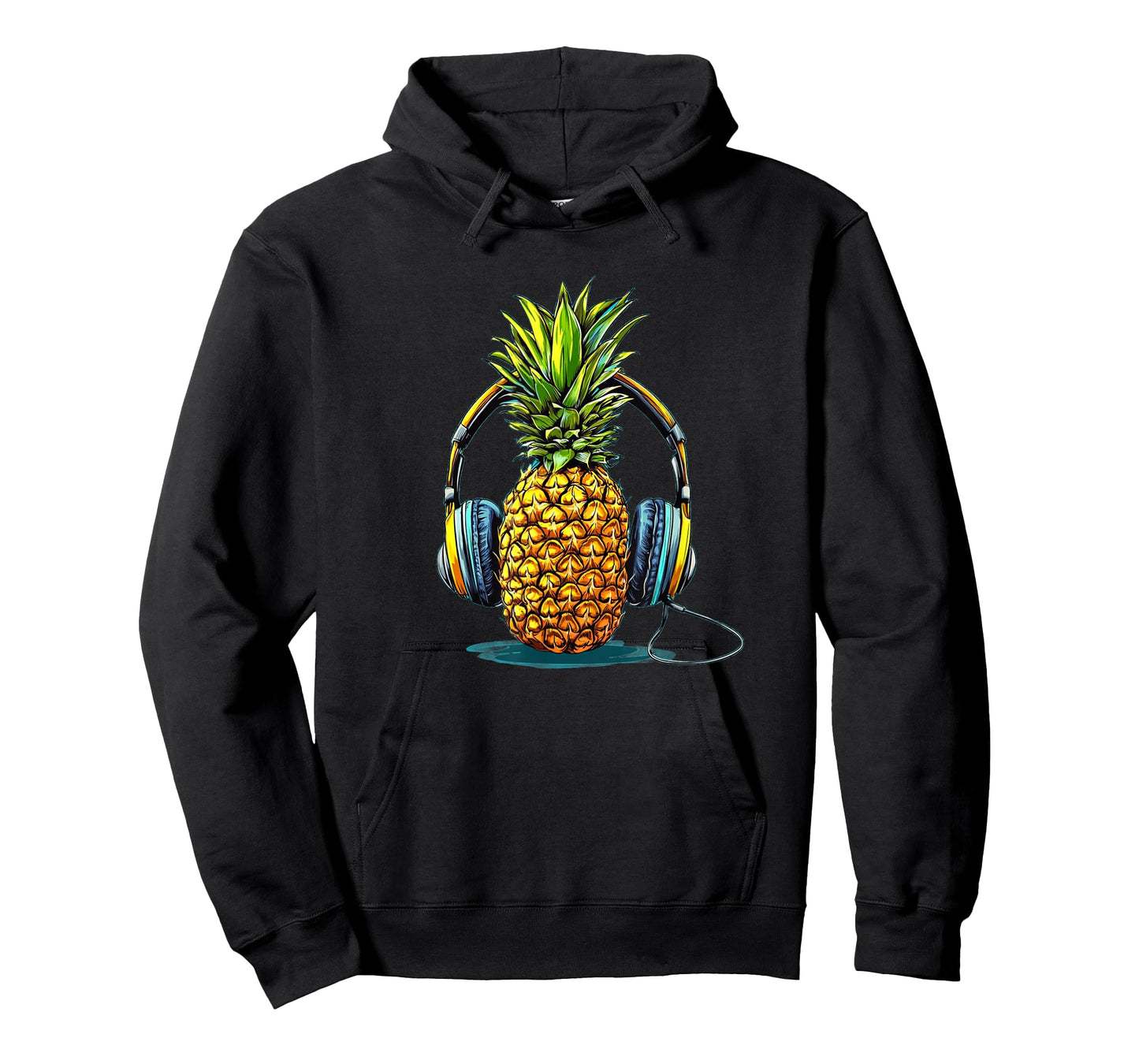 Sound Pineapple Costume for Headphones and Music Lovers T-Shirt