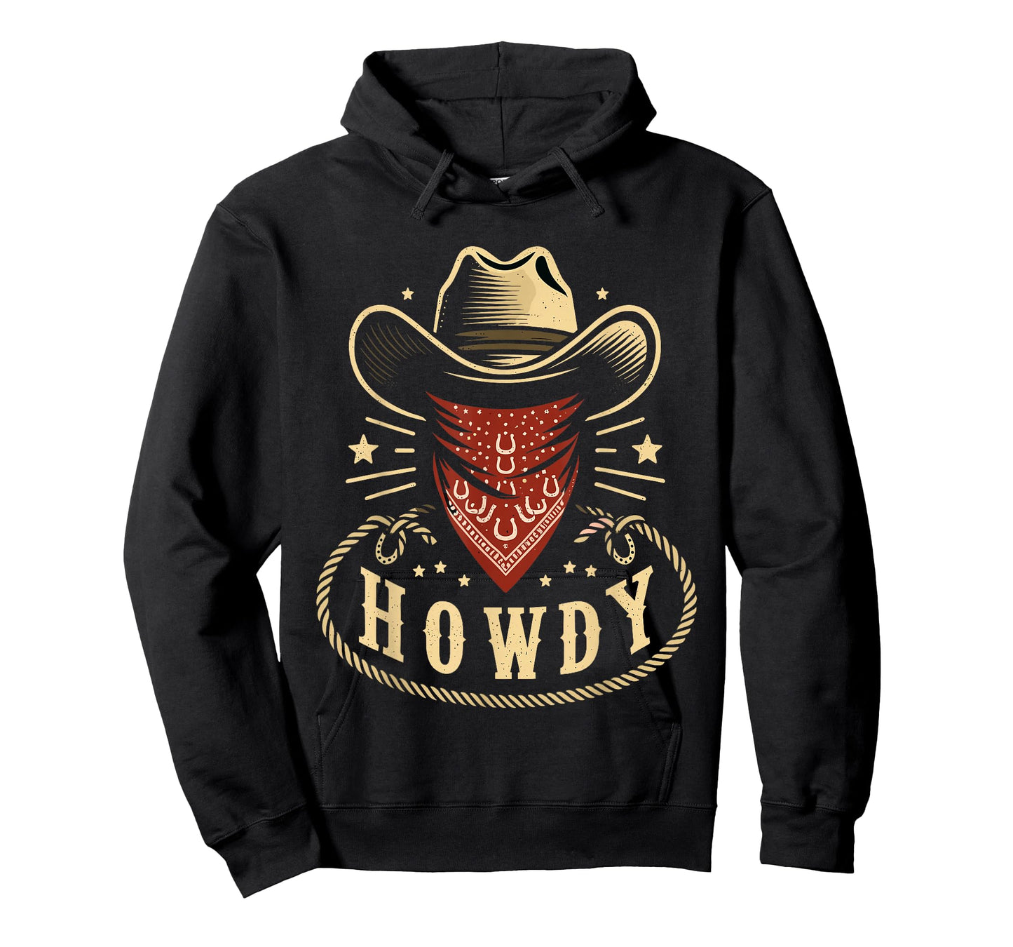 Cowboy Hat Howdy Western Rodeo T-Shirt