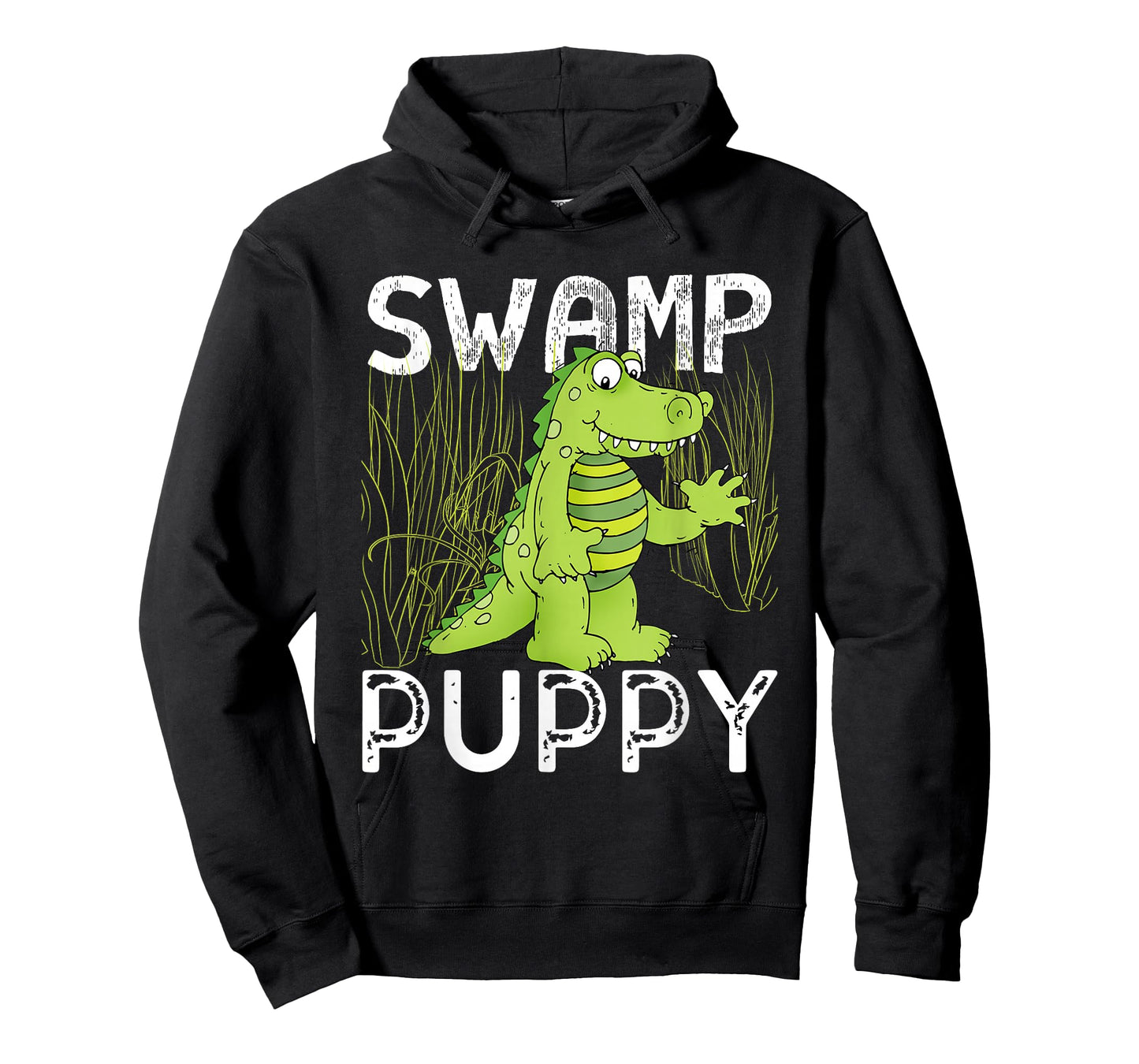 Quirky Swamp-Themed Alligator Everglades Swamp Puppies T-Shirt