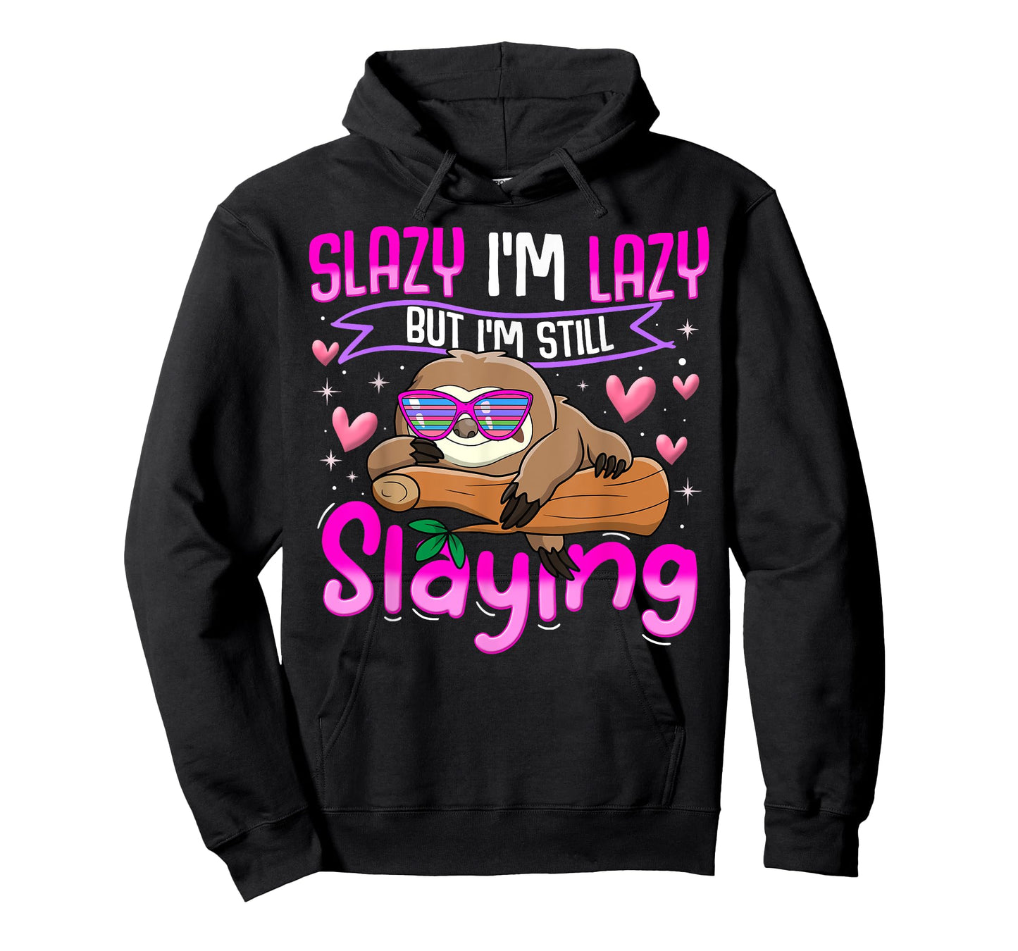 Tween Girl Shirt Funny Animal Sloth Trendy Slazy Gift T-Shirt