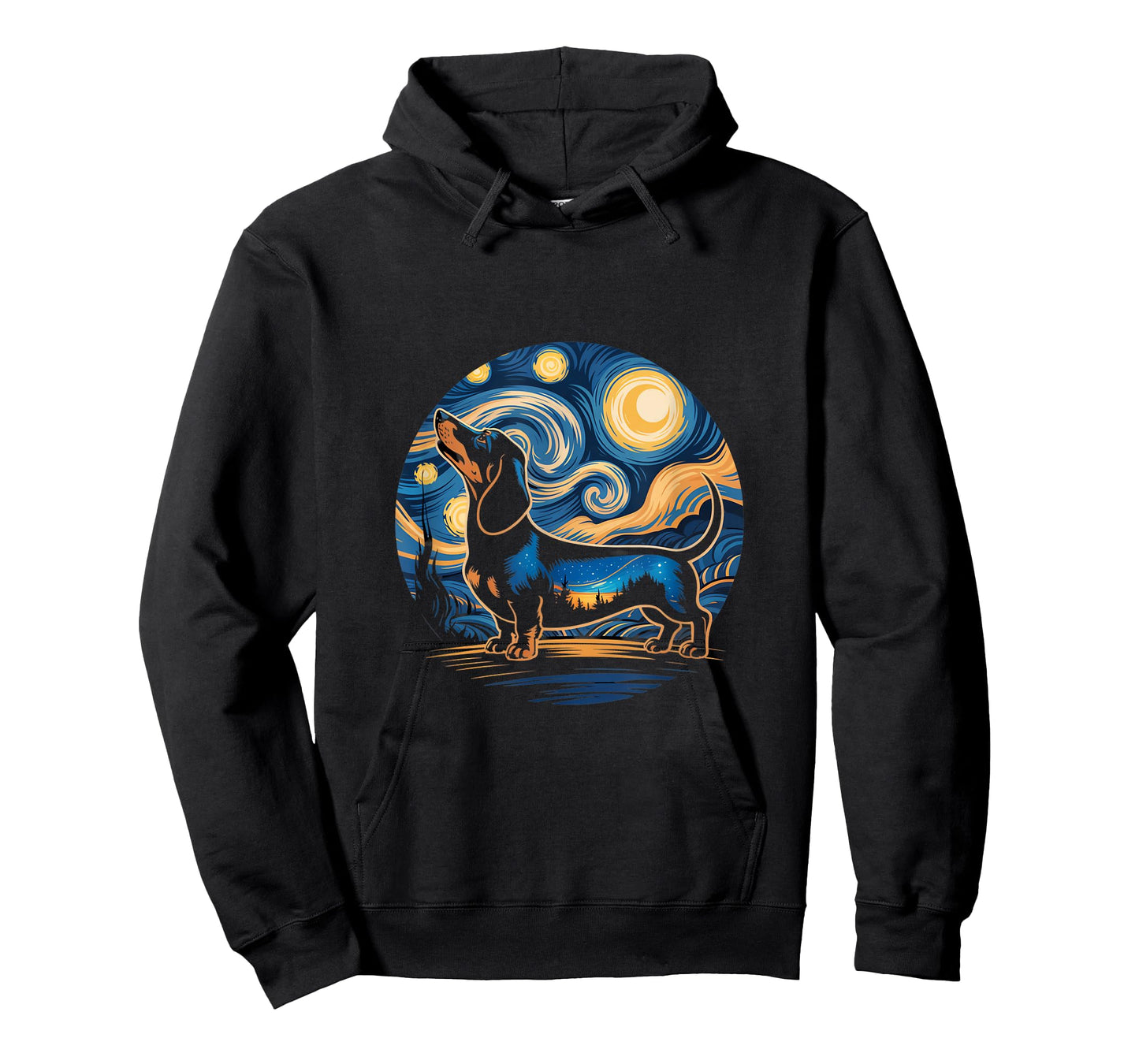 Dachshund Starry Night Wiener Dog for a Dachshund Owner T-Shirt