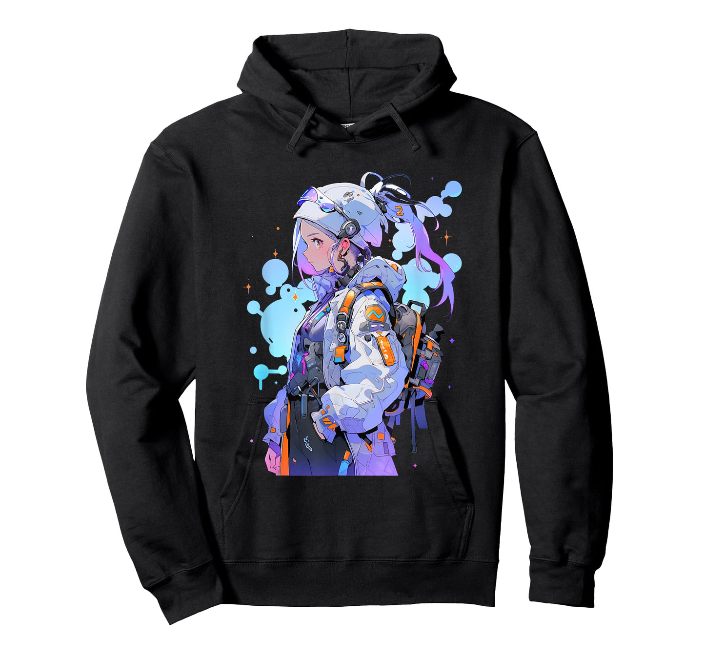 Anime Girl Anime Otaku Japanese Aesthetic | Cyberpunk T-Shirt
