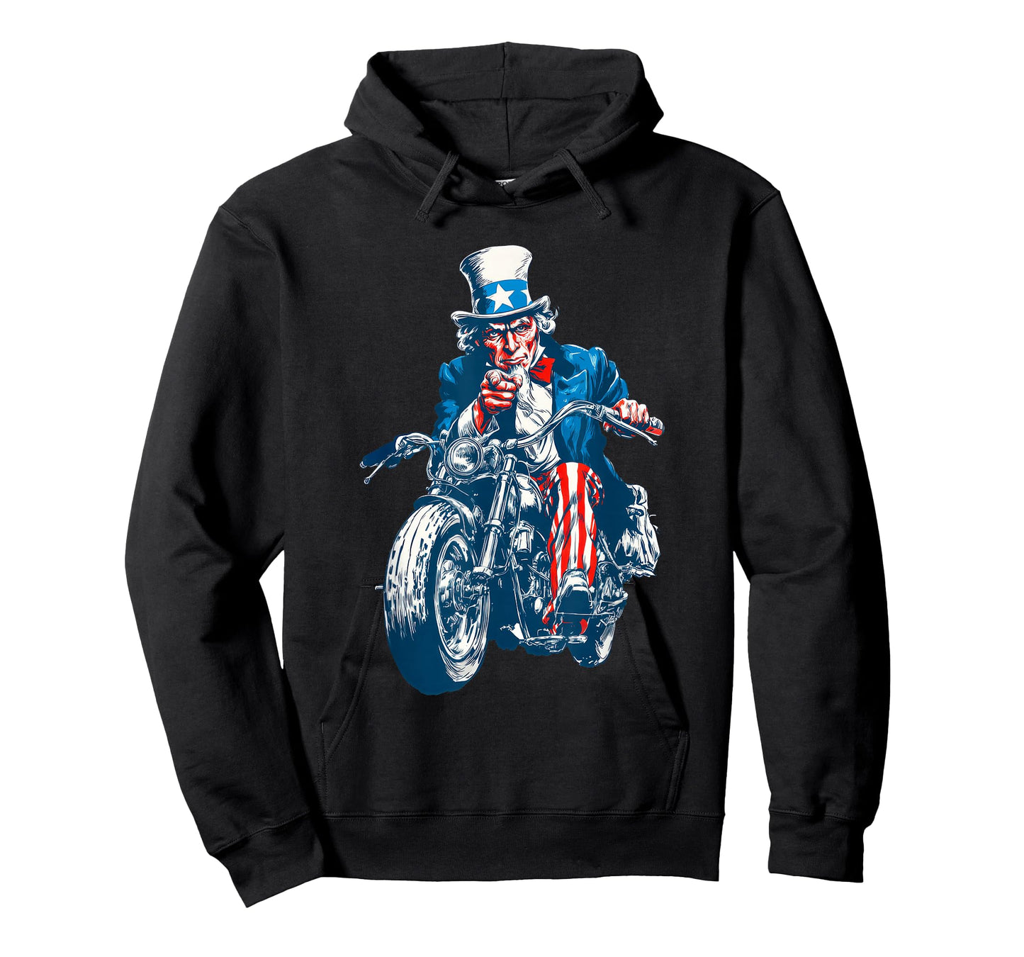 Cool Biker Sam with Motorcycle for Bikes Lovers T-Shirt