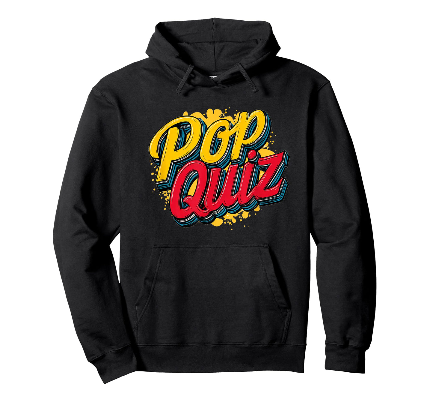 Vibrant Pop Quiz Logo T-Shirt