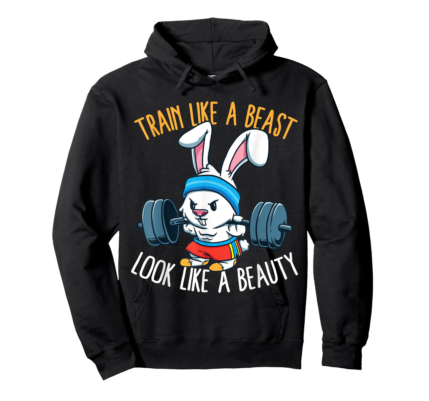 Train Like A Beast Look Like A Beauty Fitness Workout T-Shirt