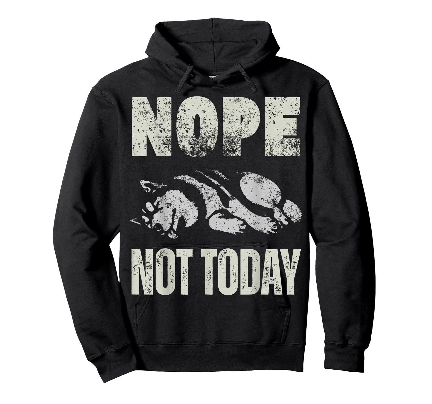 Vintage Nope Not Today Funny Lazy Siberian Husky Dog Owner T-Shirt