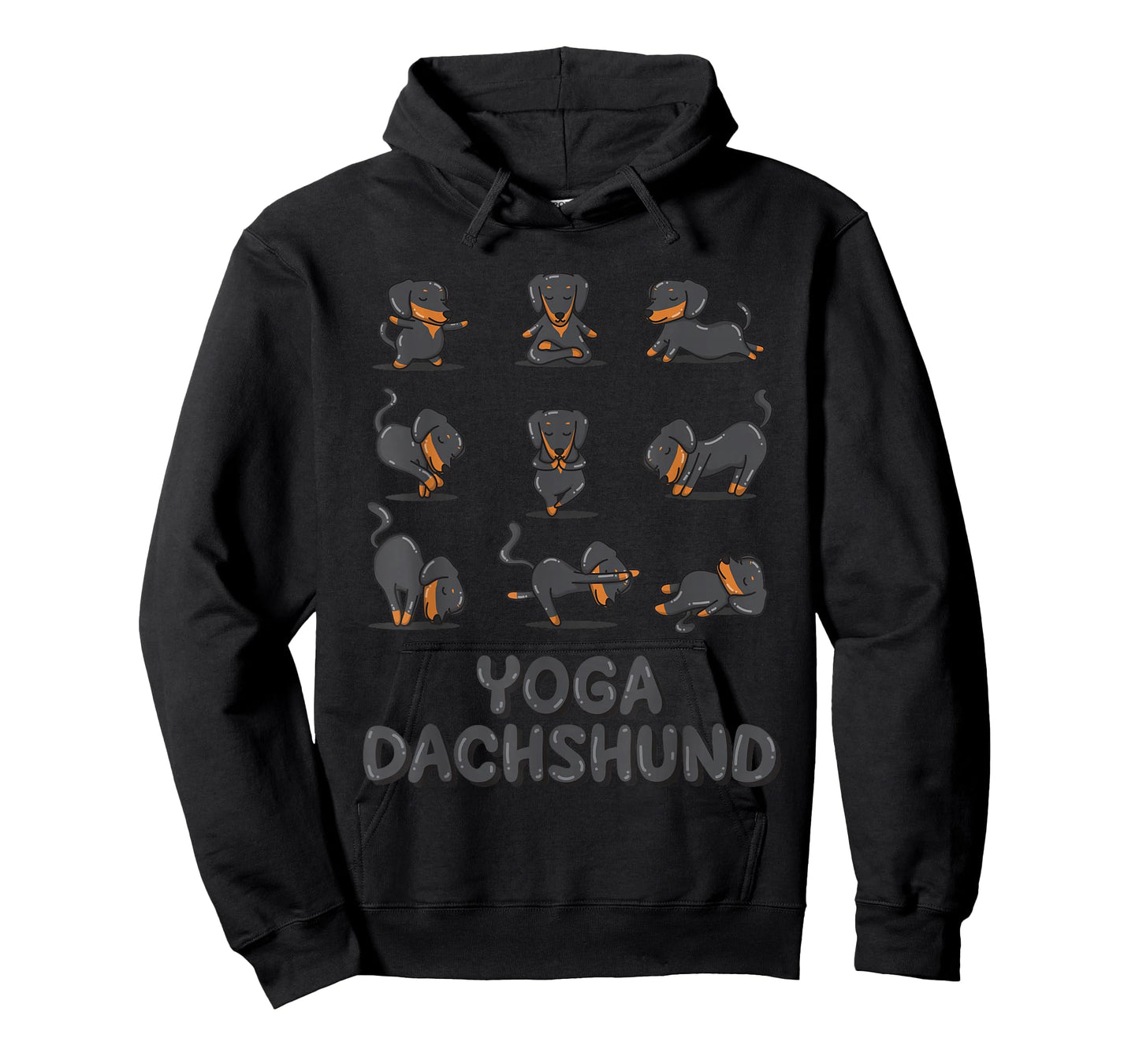 Dachshund Yoga Shirt Weiner Meditation Zen Yoga Dog Lover T-Shirt