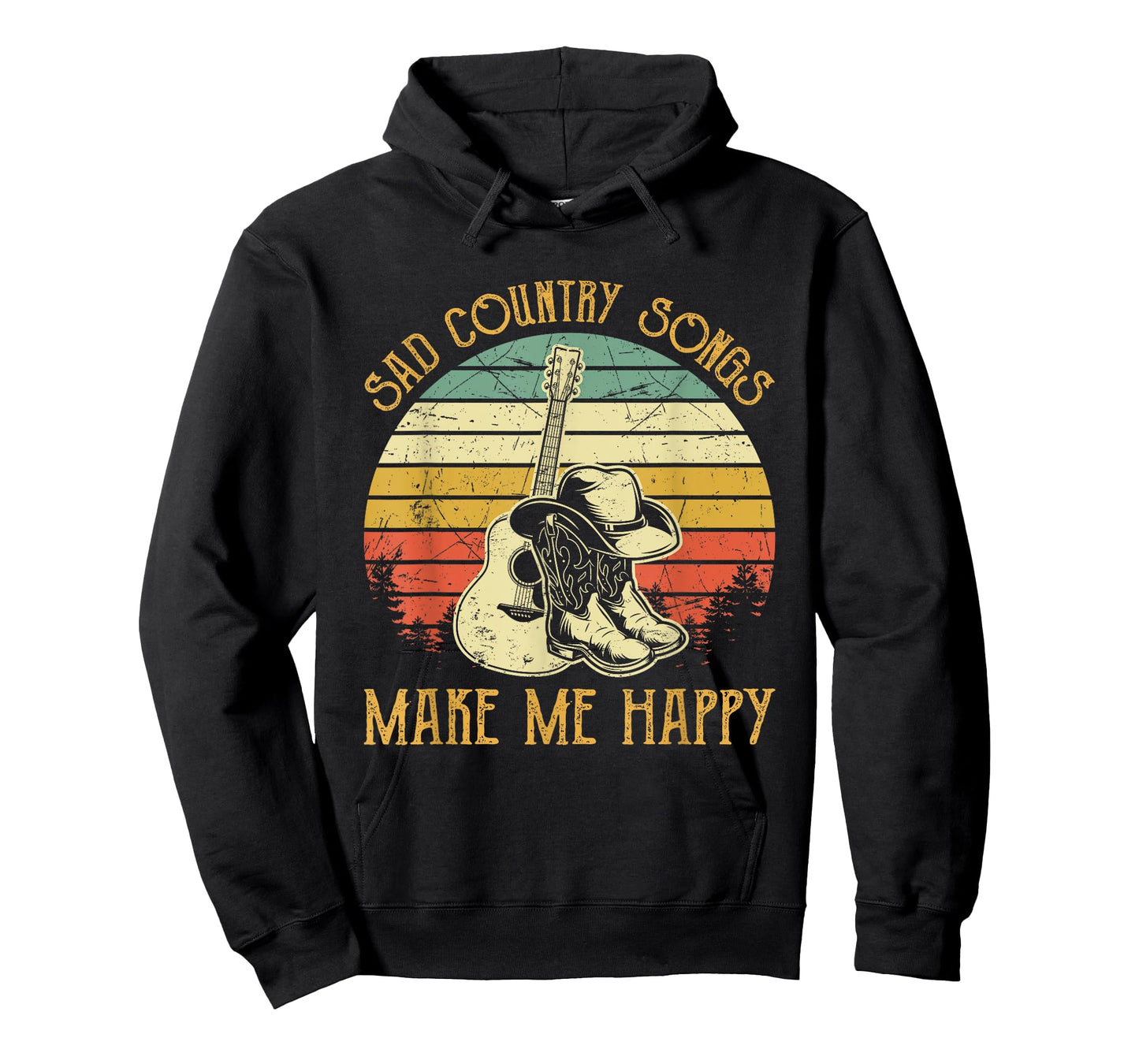 Sad Country Songs Make Me Feels Happy T-Shirt