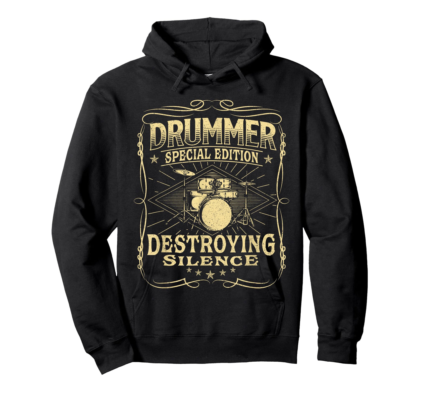 Drummer Special Edition Destroying Silence - Drumming Lover T-Shirt