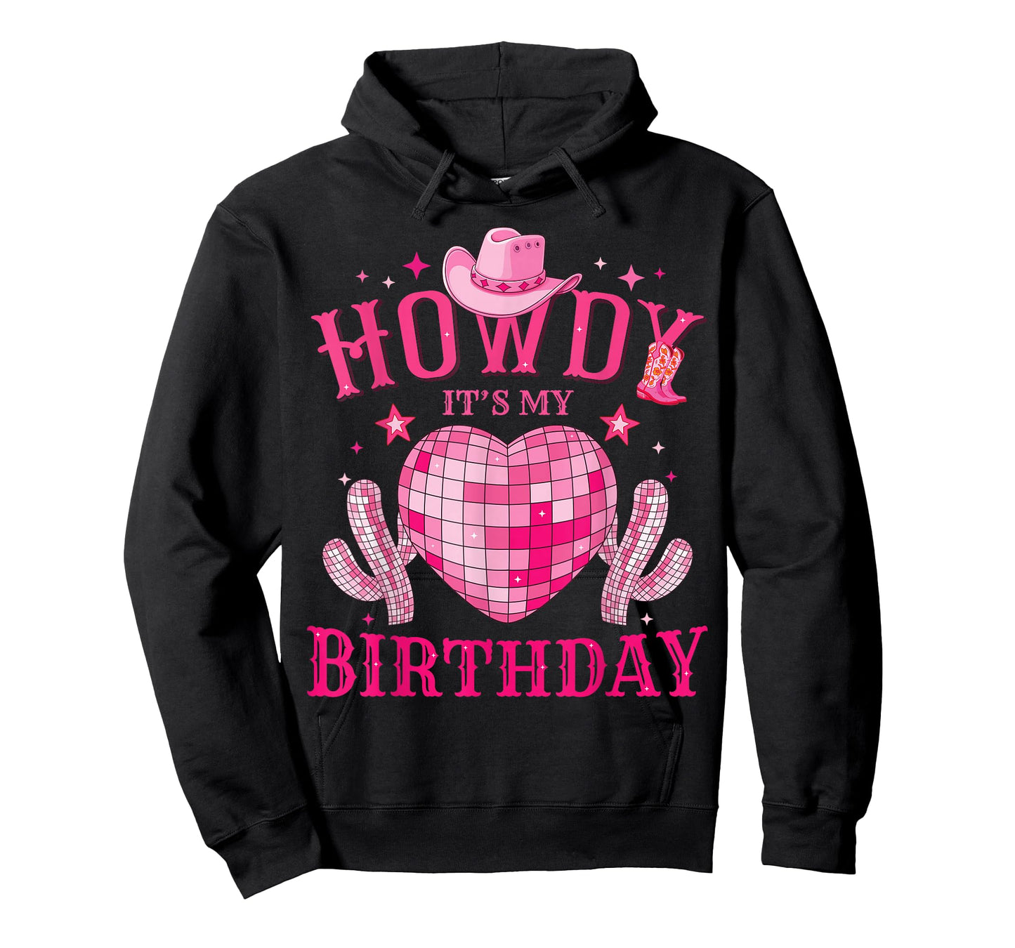 Howdy Its My Birthday Cowgirl Rodeo Western Girls Women T-Shirt