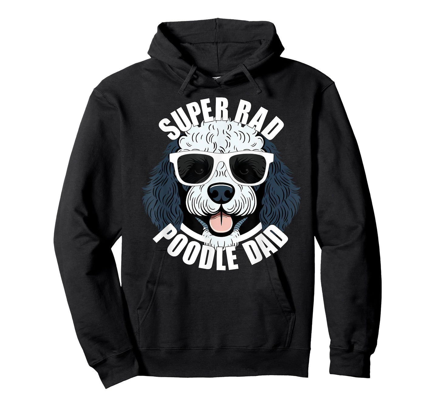 Poodle Dad Funny Father’s Day Parti Poodle Dog Dad Men’s T-Shirt