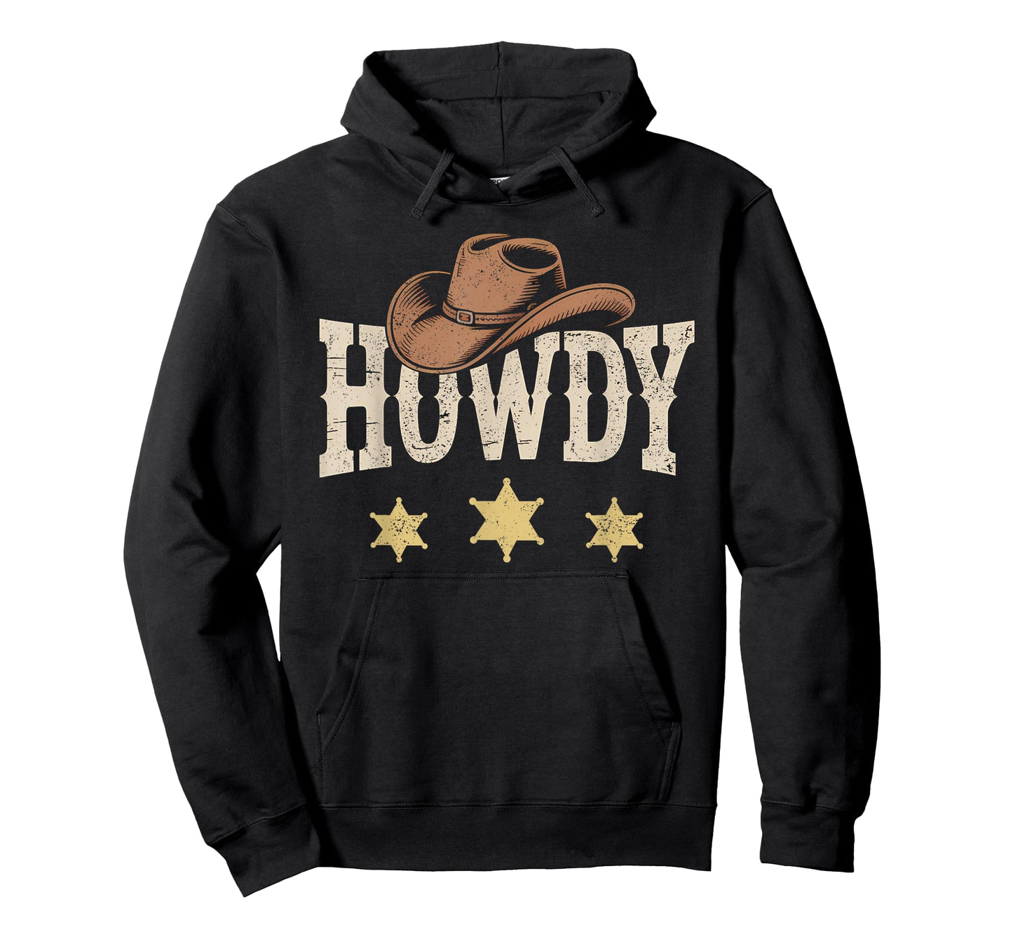 Rodeo Hat Western Country Cowboy Cowgirl Howdy T-Shirt