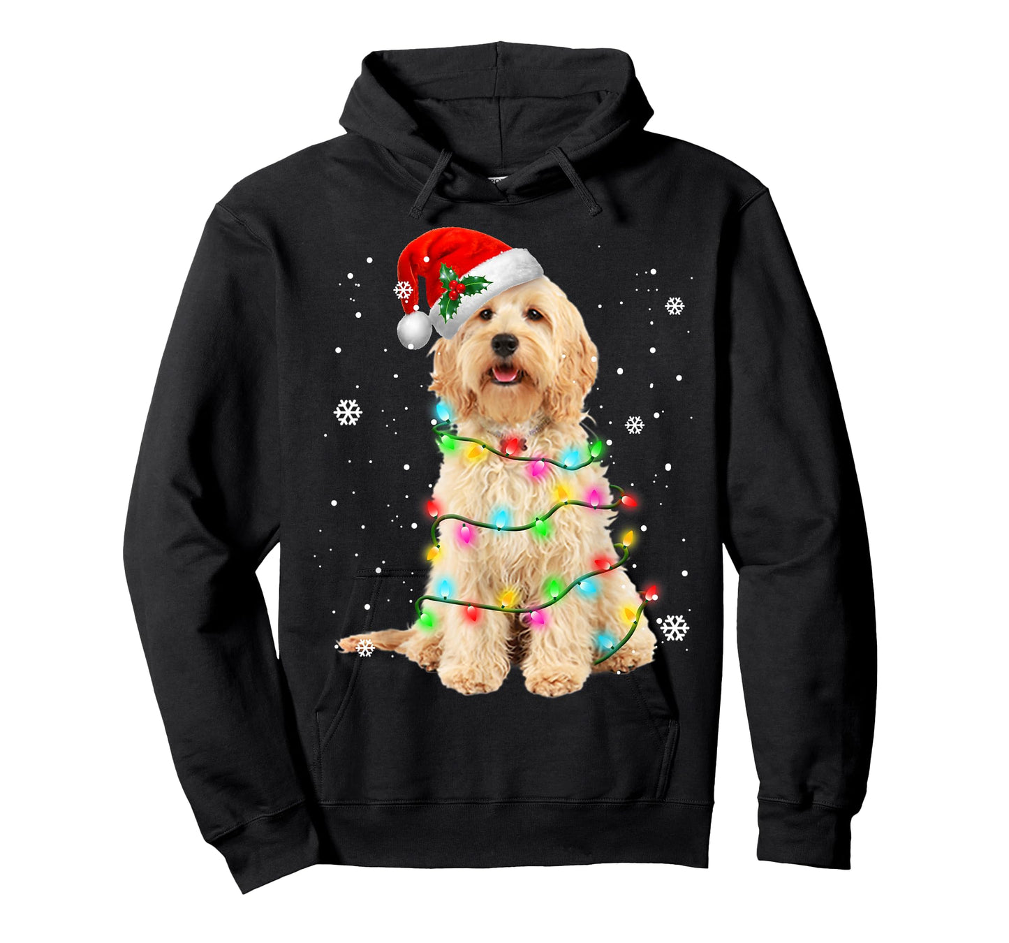 Goldendoodle Dog Tree Christmas Sweater Xmas Pet Dogs Gifts T-Shirt