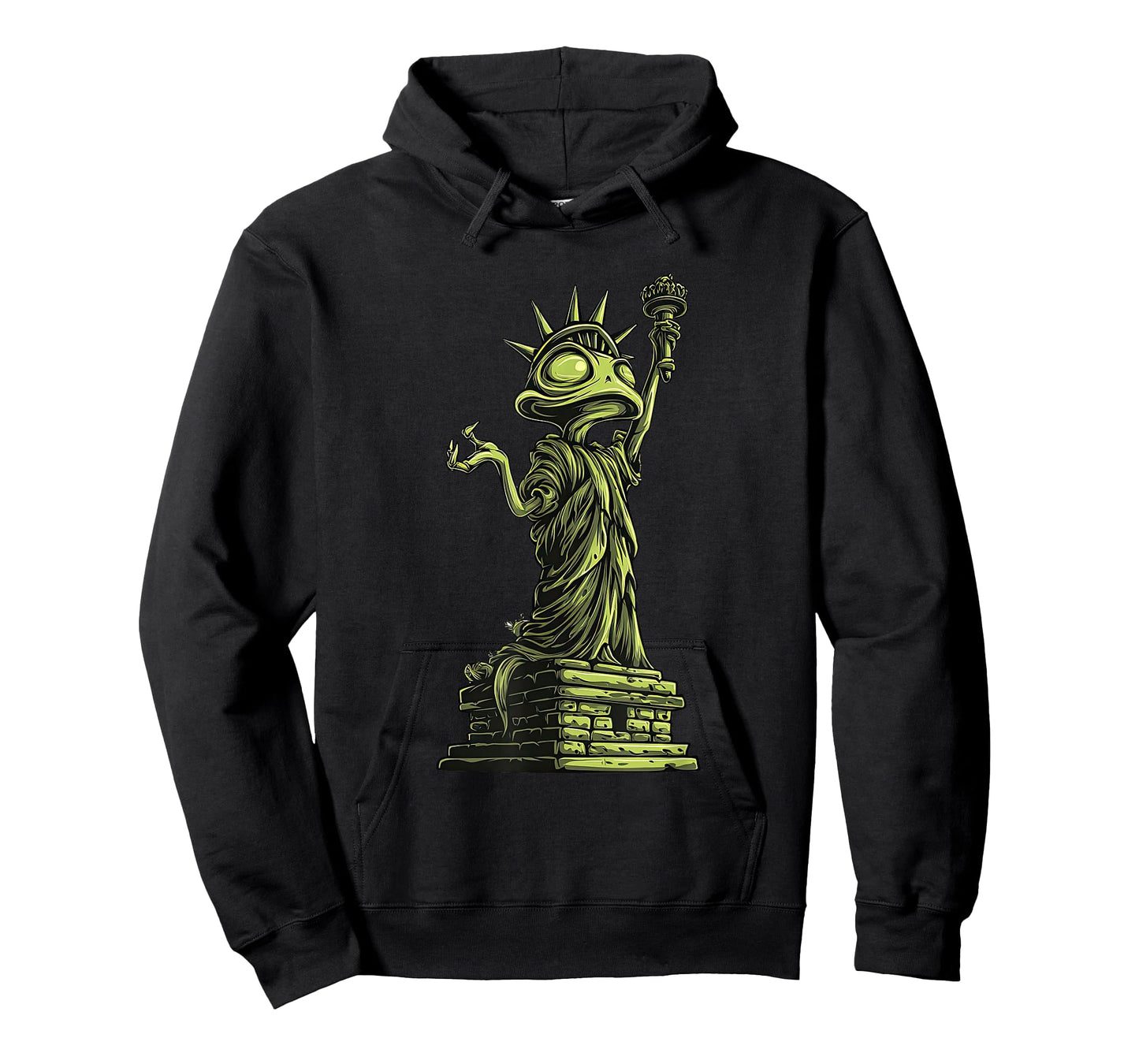 Liberty Alien Look Costume for Funny Freedom T-Shirt