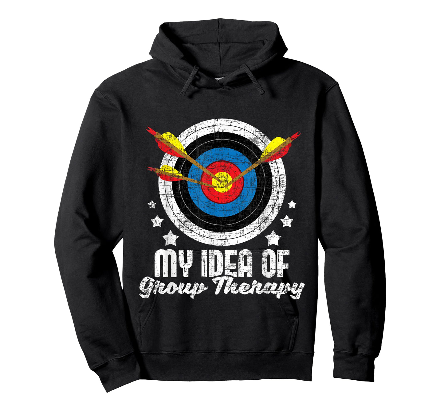 My Idea of Group Therapy - Archery Archer Bowhunting Bows T-Shirt Small