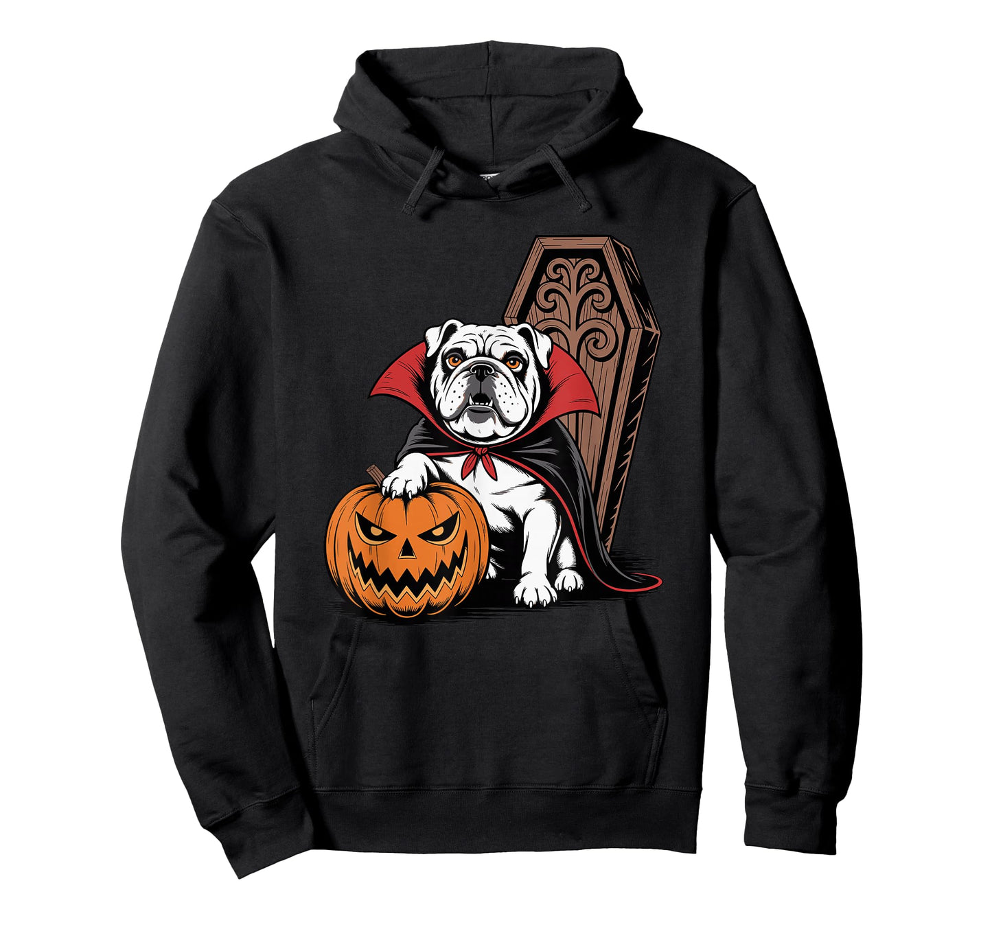 Halloween English Bulldog Coffin Bulldogs T-Shirt