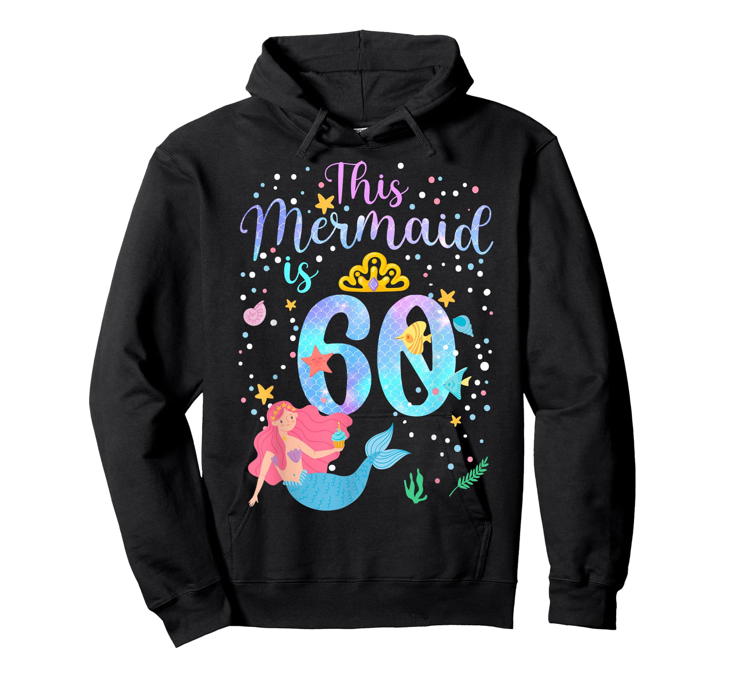 This Mermaid is 60 Under The Sea Birthday Party Theme T-Shirt