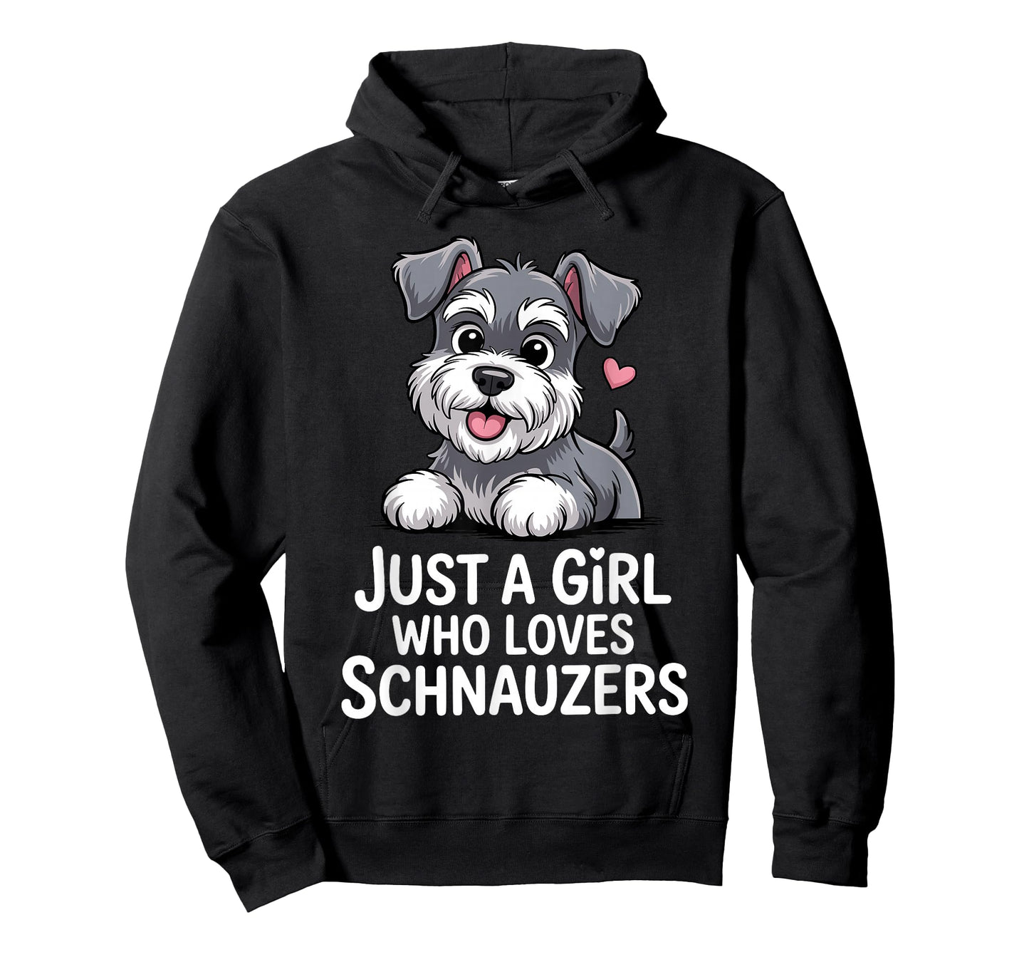 Best Schnauzer Art for Women Girls Kids Mini Schnauzer Lover T-Shirt