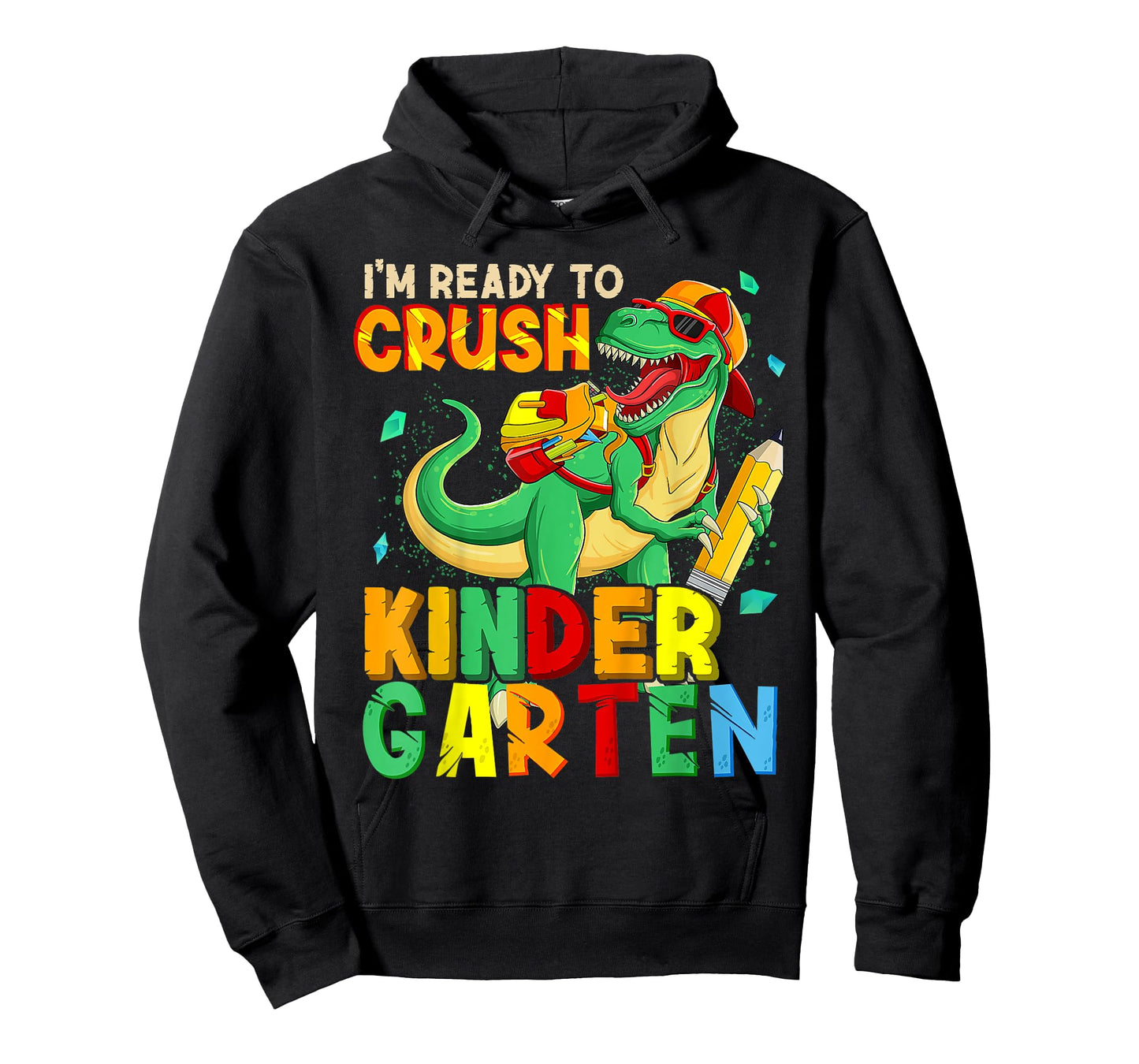 2027 I'm Ready To Crush Kindergarten Dinosaur Boys Kinder T-Shirt