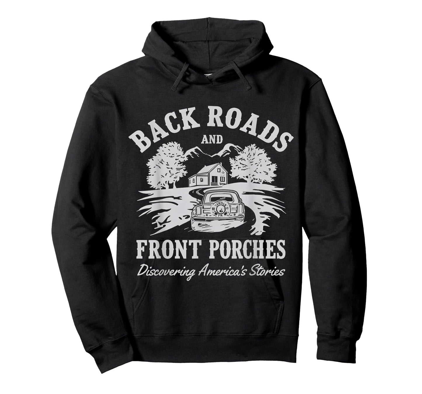 Back Roads and Front Porches | Discovering America’s Stories T-Shirt