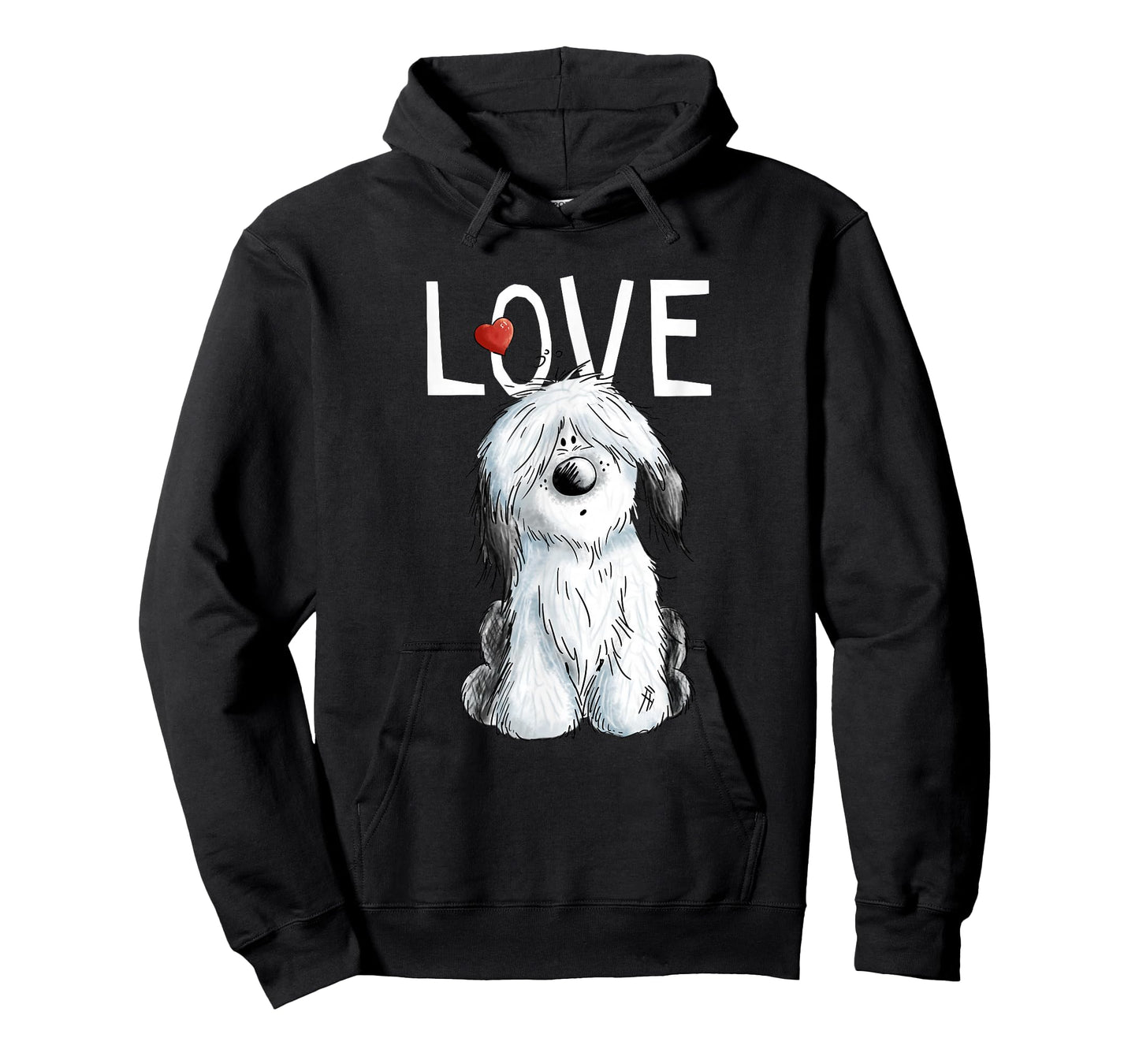 Old English Sheepdog Love For Bobtal Lovers T-Shirt