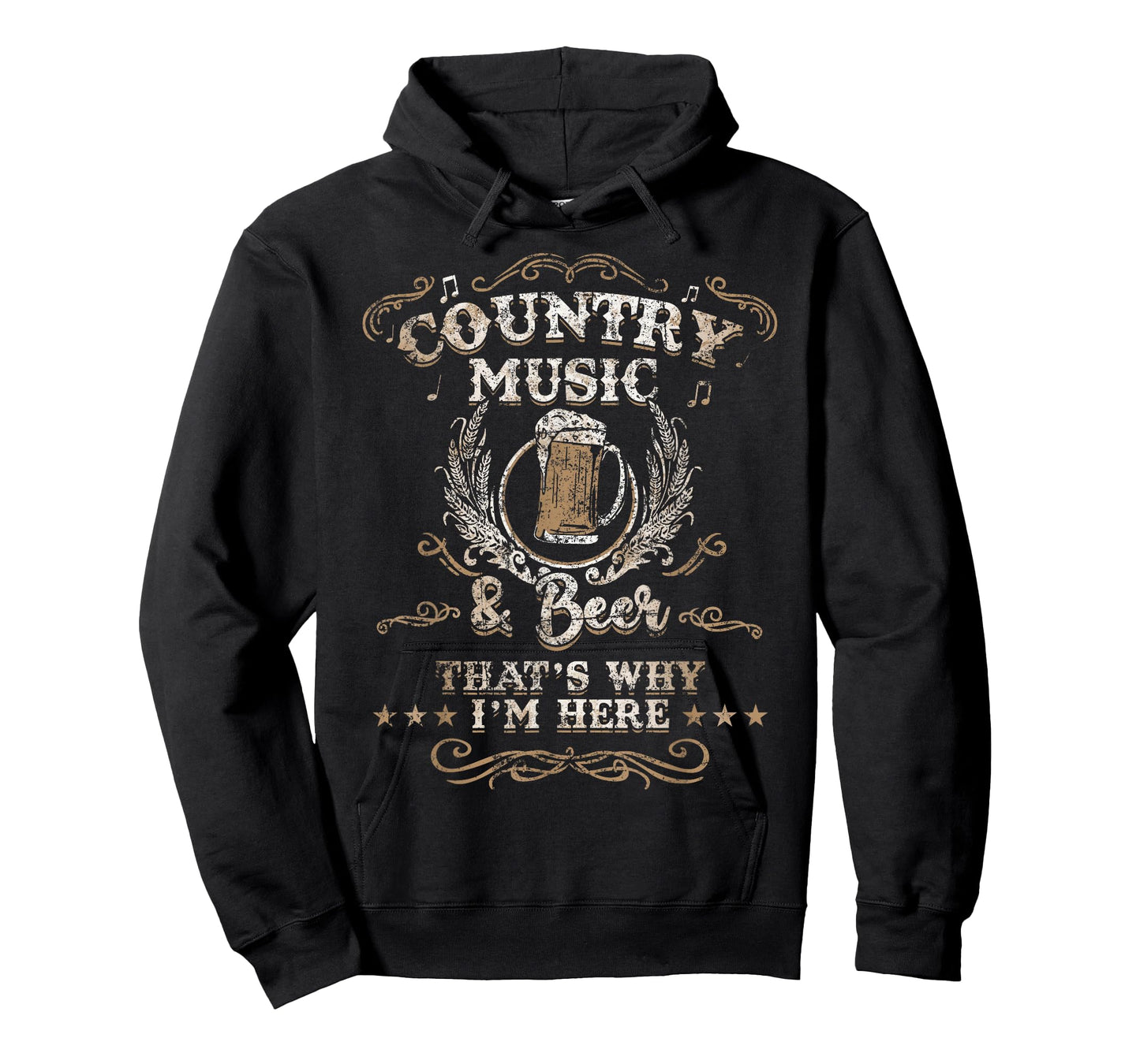 Vintage Country Music and Beer That's Why I'm Here Legends T-Shirt