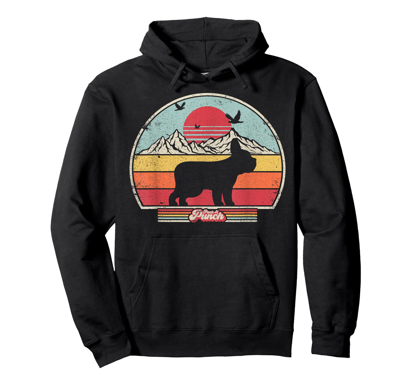 French Bulldog Shirt. Retro Style T-Shirt