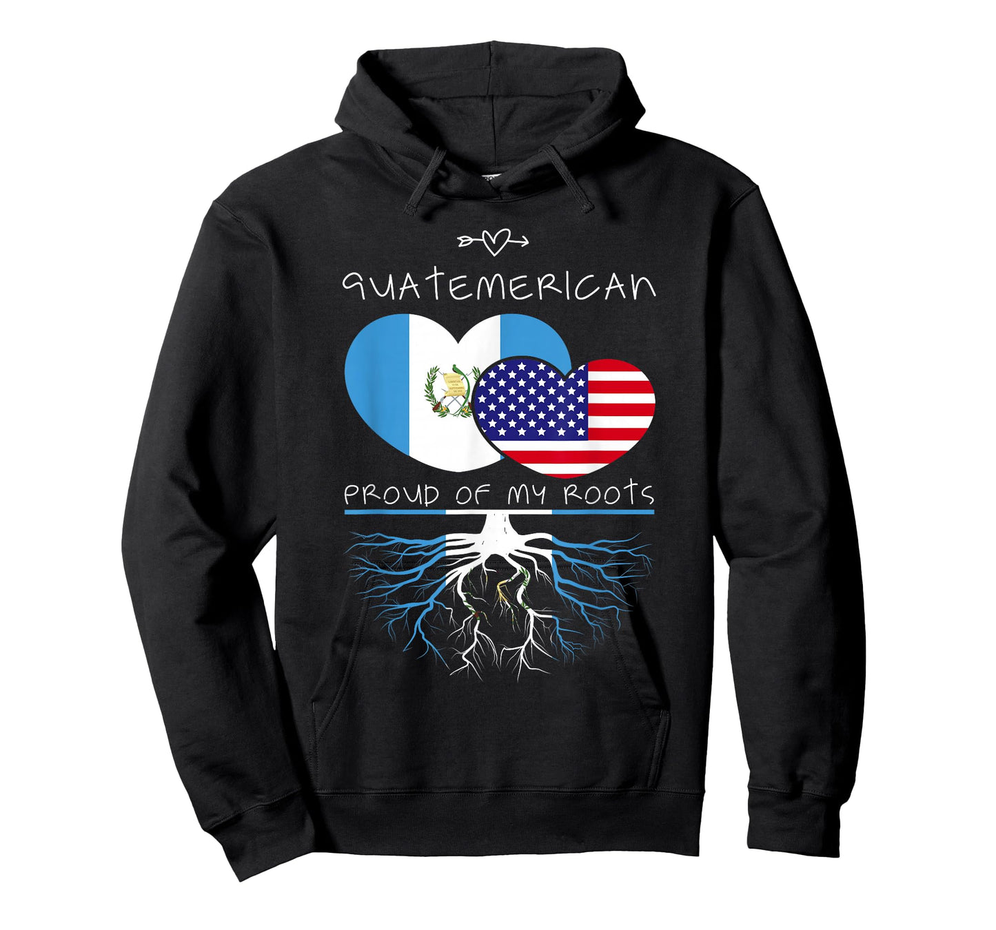 Guatemala USA Proud Of Both Countries Guatemerican T-Shirt