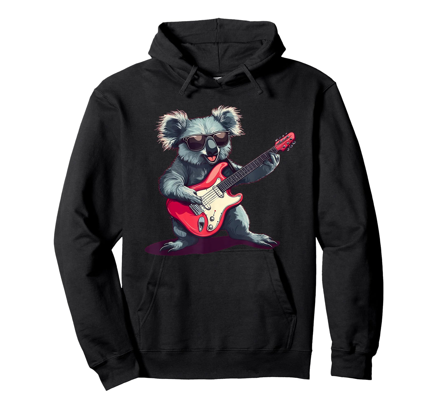 Jamming Koala for a Pretty Cool Music Touch T-Shirt