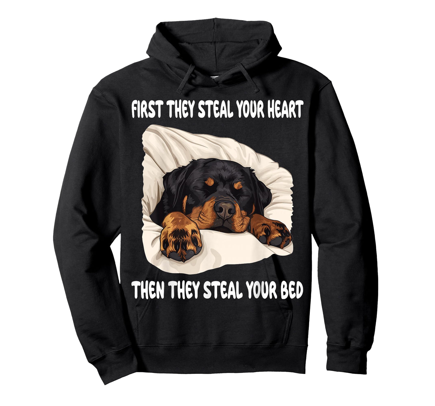 Rottweiler Sleeping Pajamas Nightgown T-Shirt