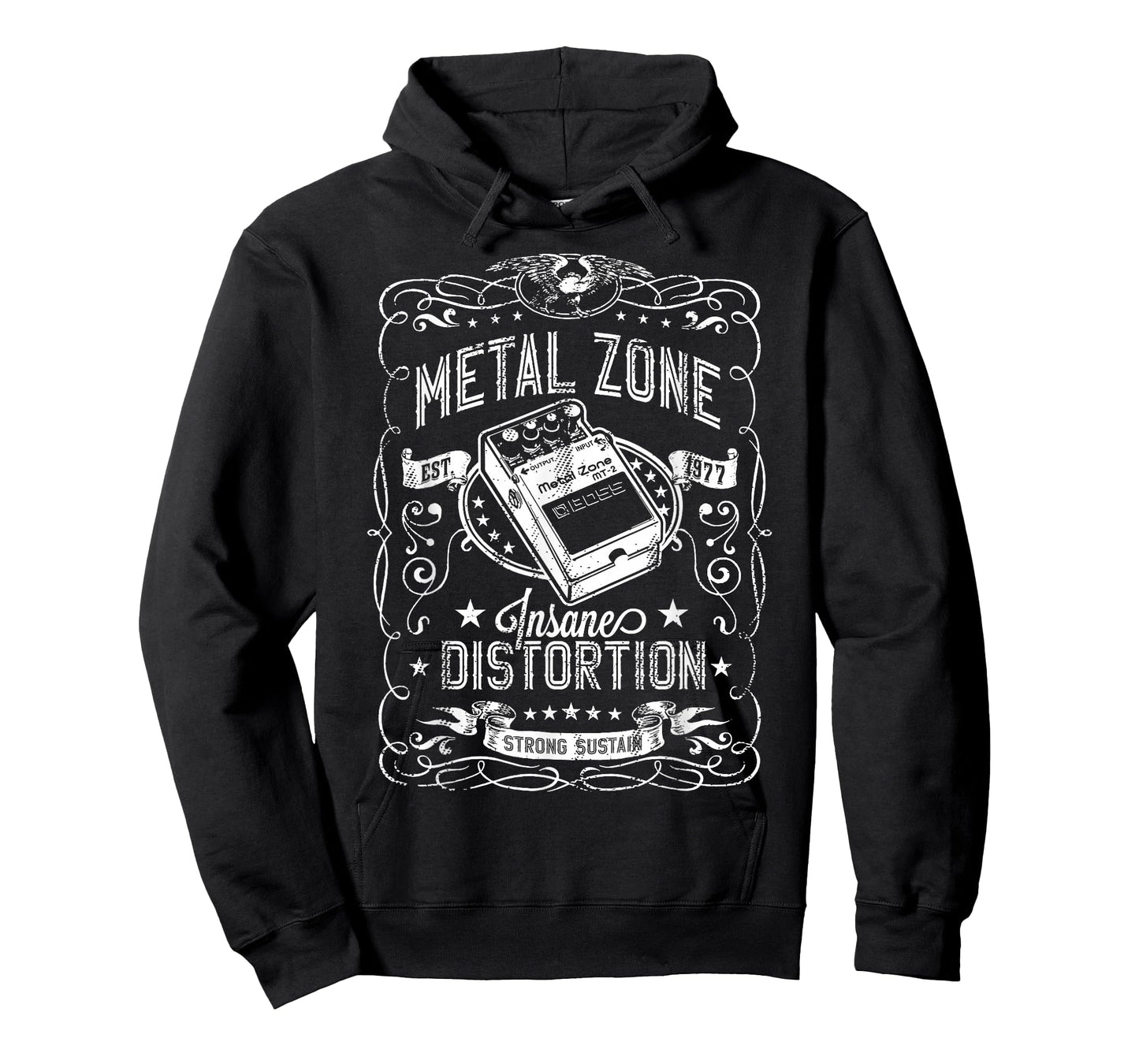 Metal Zone Insane Distortion Strong Sustain Guitar T-Shirt