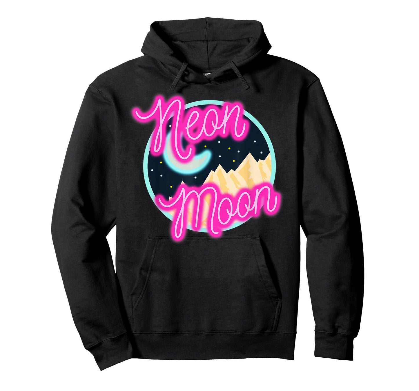 Neon Moon Shirt Retro Western 80s 90s Country Tee T-Shirt