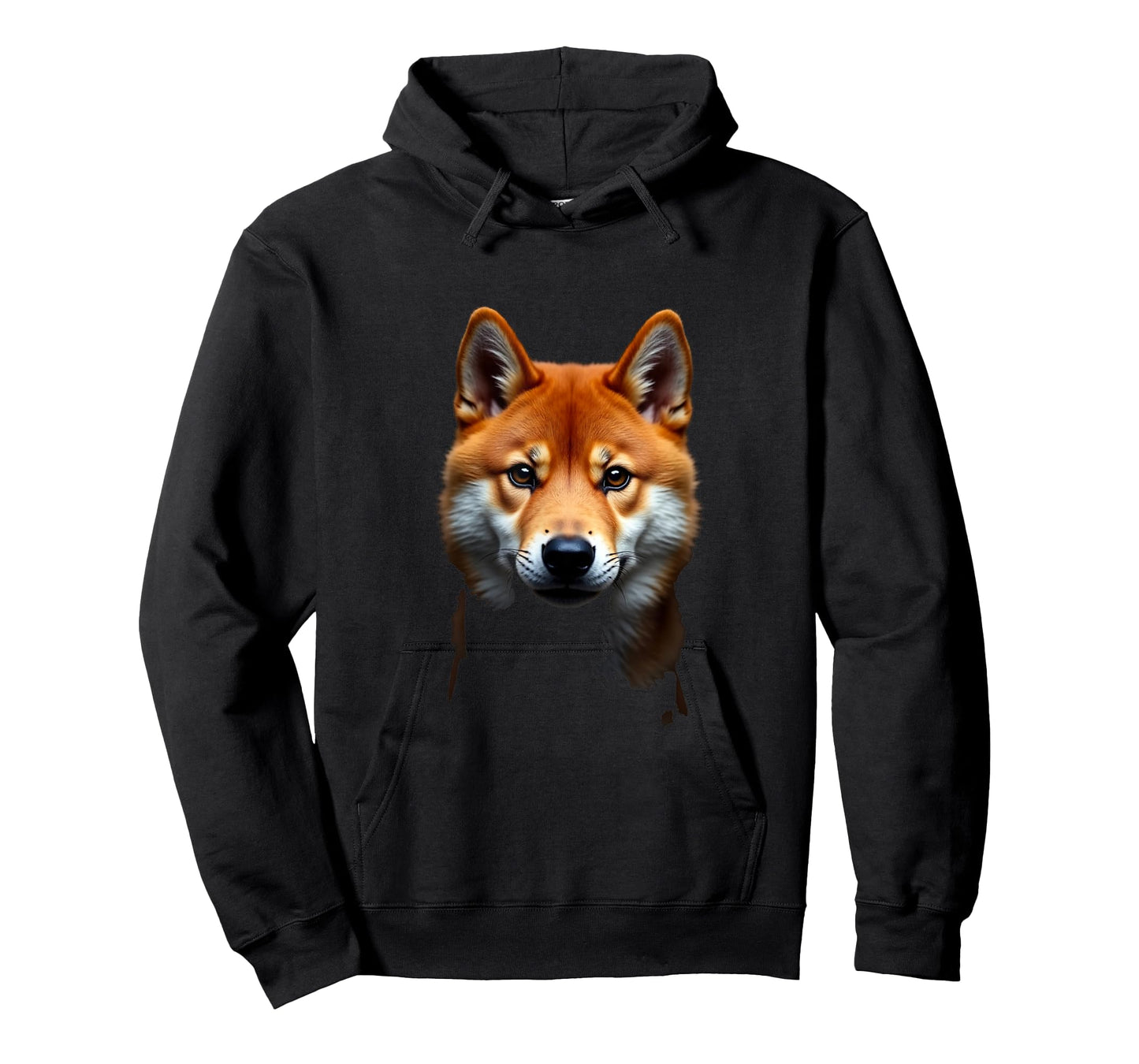 Black Shiba Inu Dog Shiba Face T-Shirt