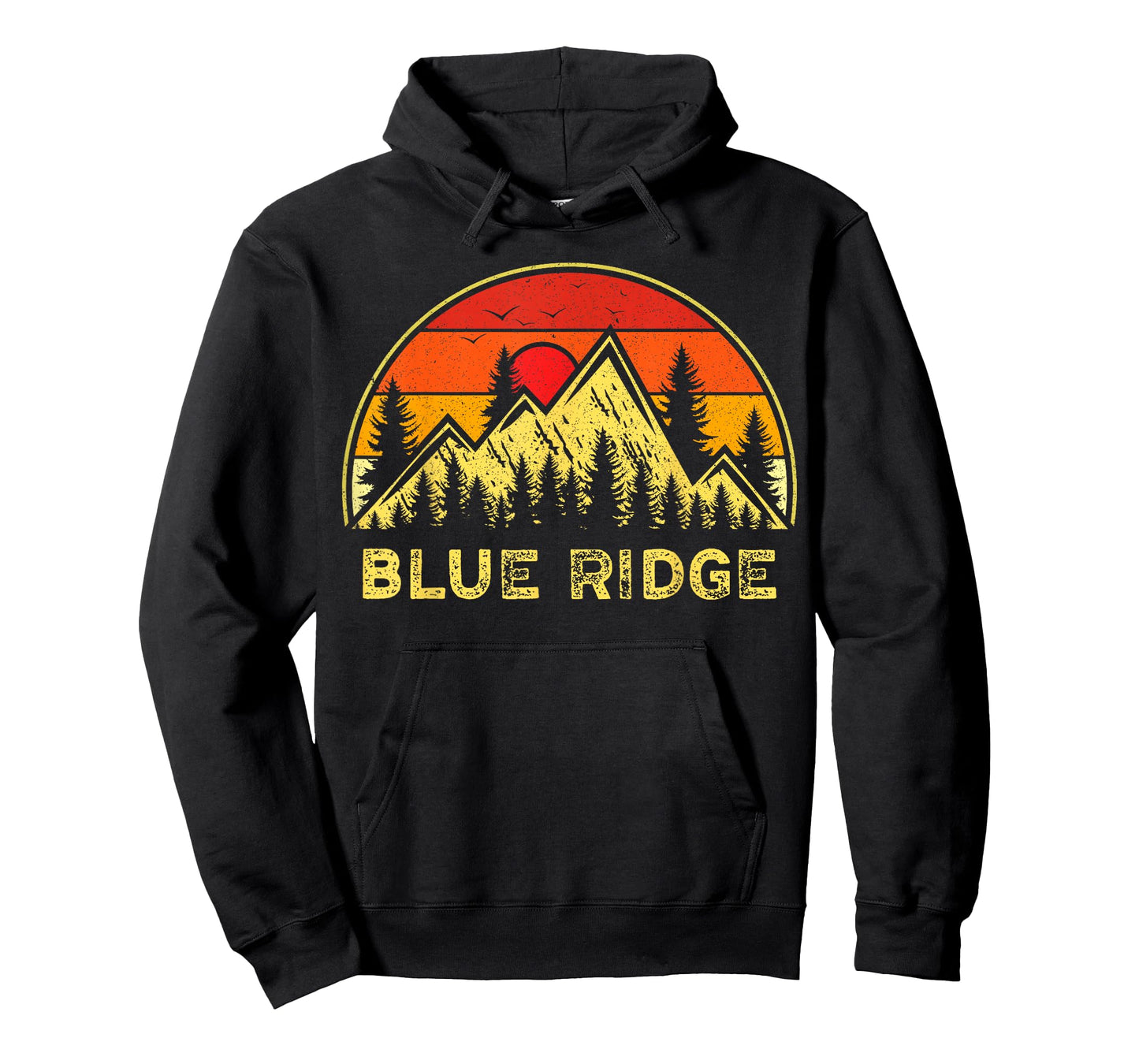 Vintage Blue Ridge Georgia GA Mountains Hiking Souvenir T-Shirt