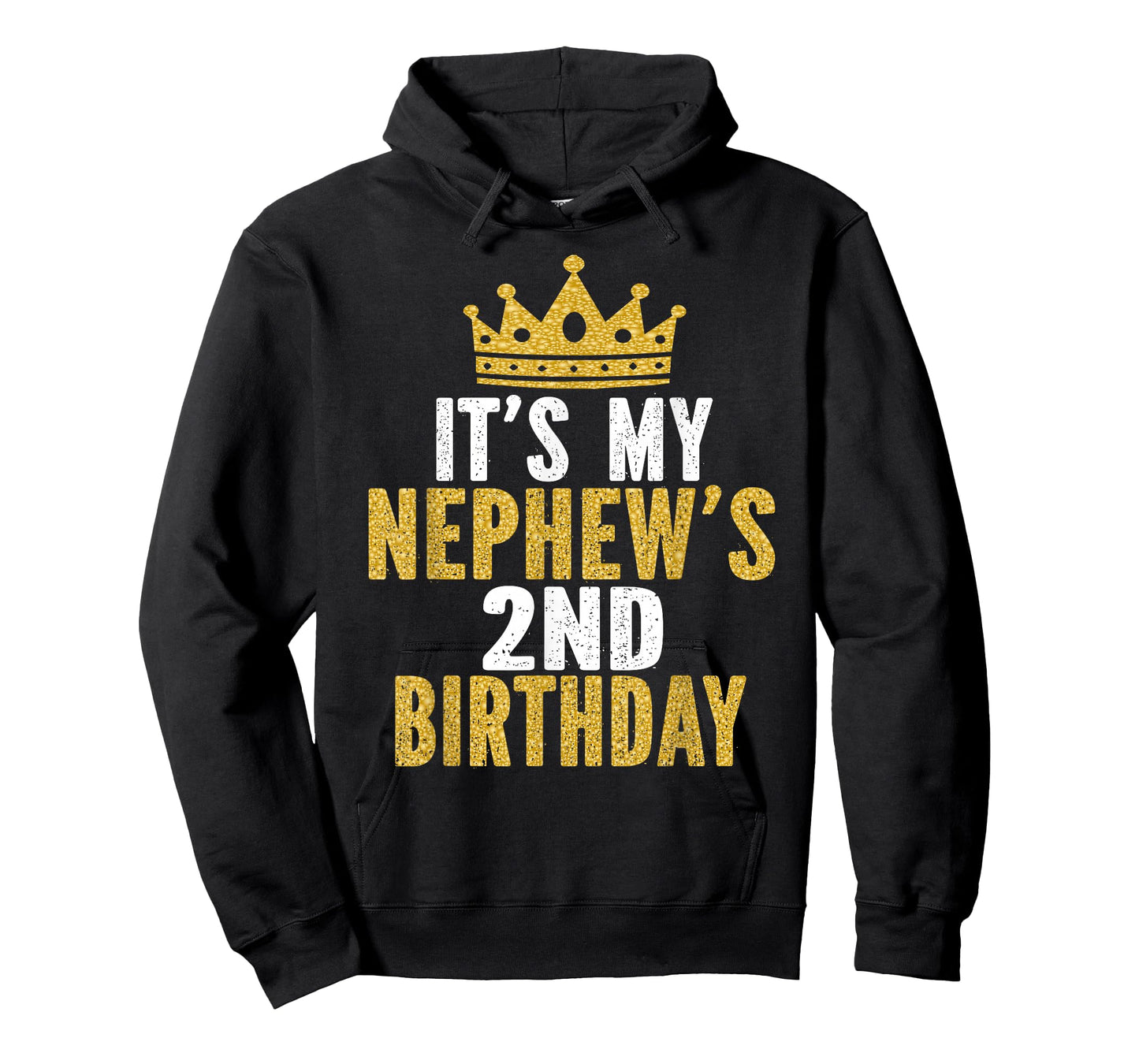 It's My Nephew's 2nd Birthday 2 Years Old Family Matching T-Shirt