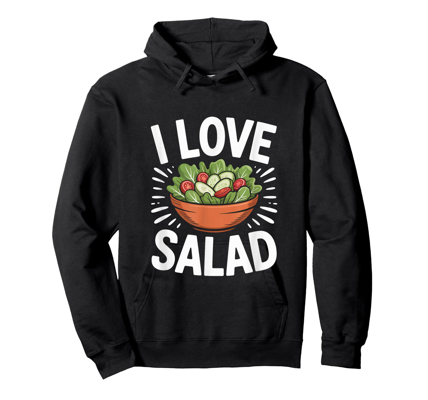 I Love Salad Fresh Veggie Bowl T-Shirt