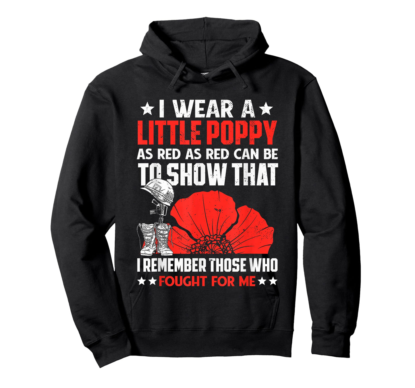 Veterans Day USA Memorial Lest We Forget Red Poppy Flower T-Shirt