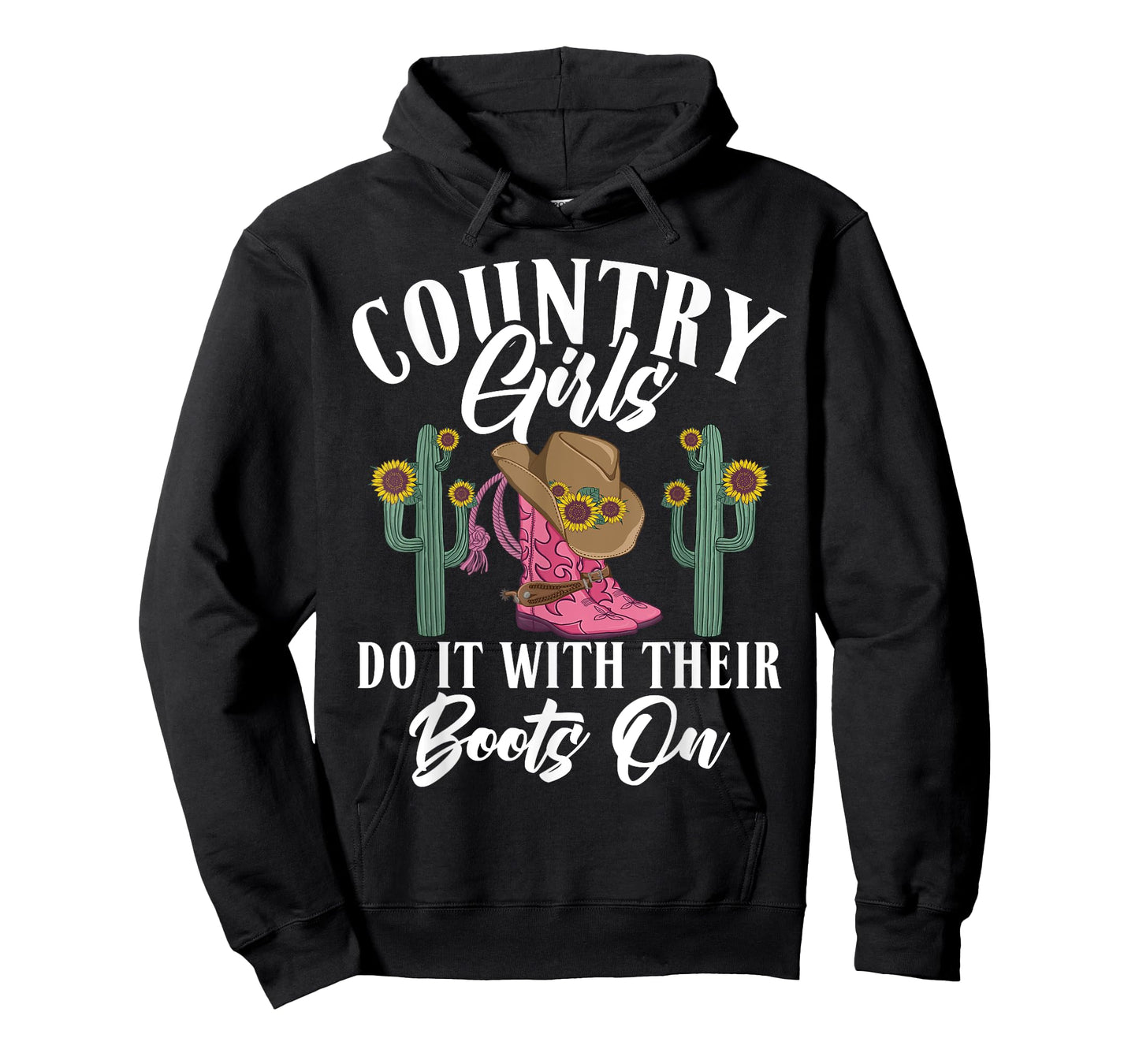 Country Girls do it with their Boots On Country Girl T-Shirt