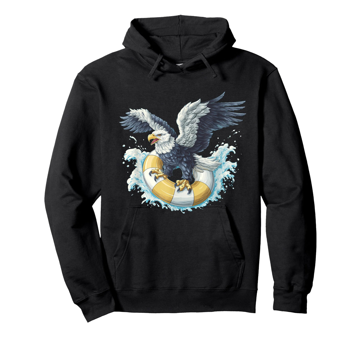 Awesome Pool Ring Eagle Costume for Holiday Lovers T-Shirt
