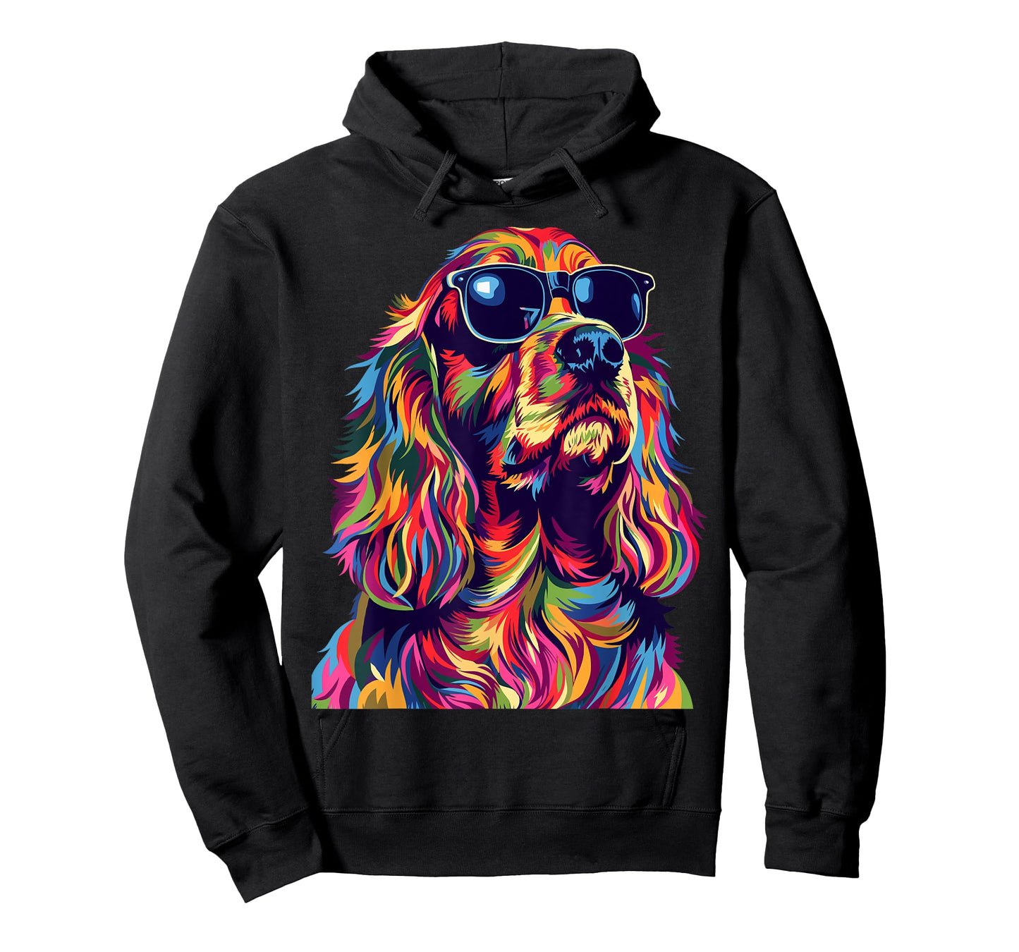Cocker Spaniel Lovers Pop Art Funny English Cocker Spaniel T-Shirt