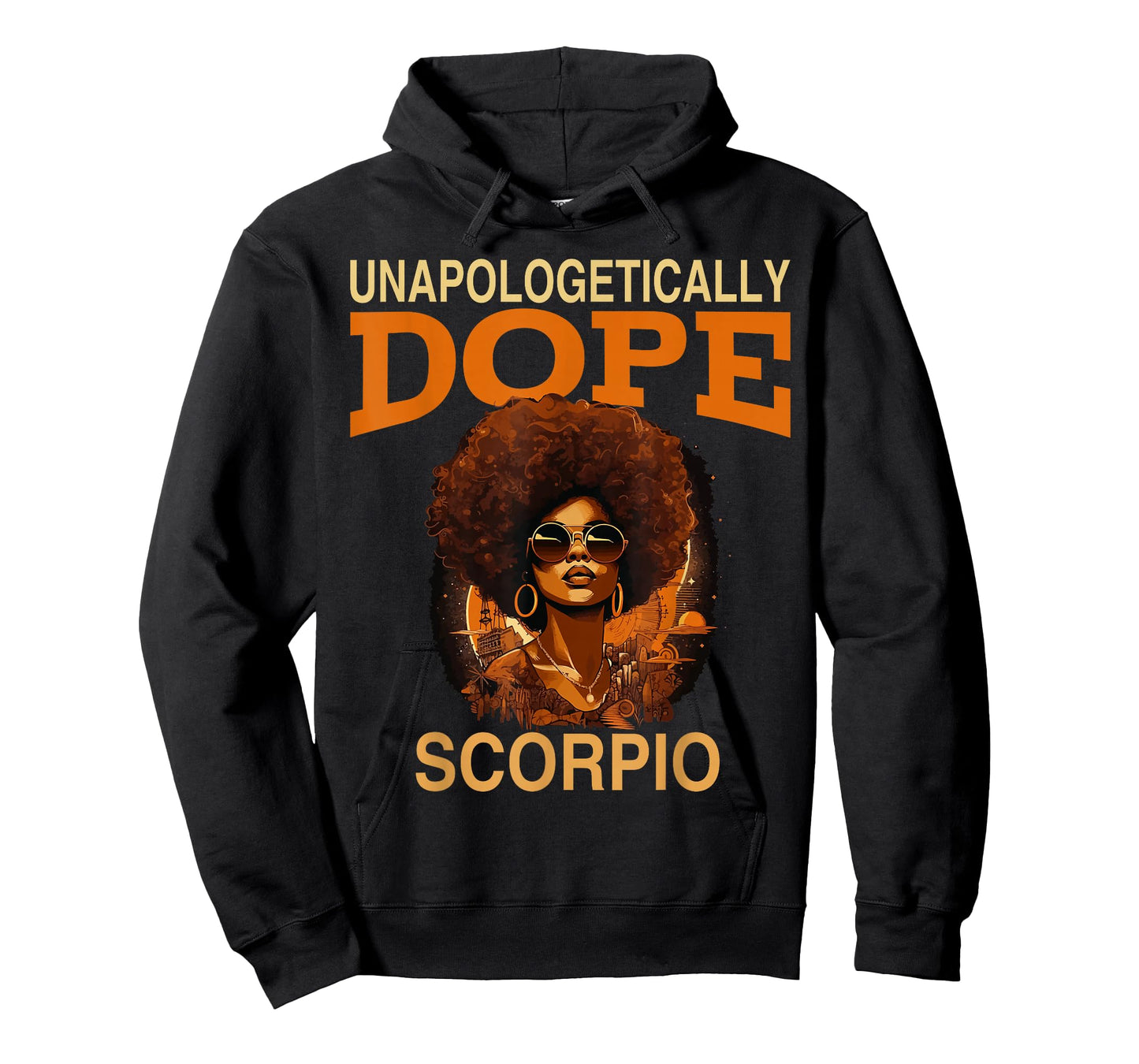 Black Women Unapologetically Dope Scorpio October November T-Shirt