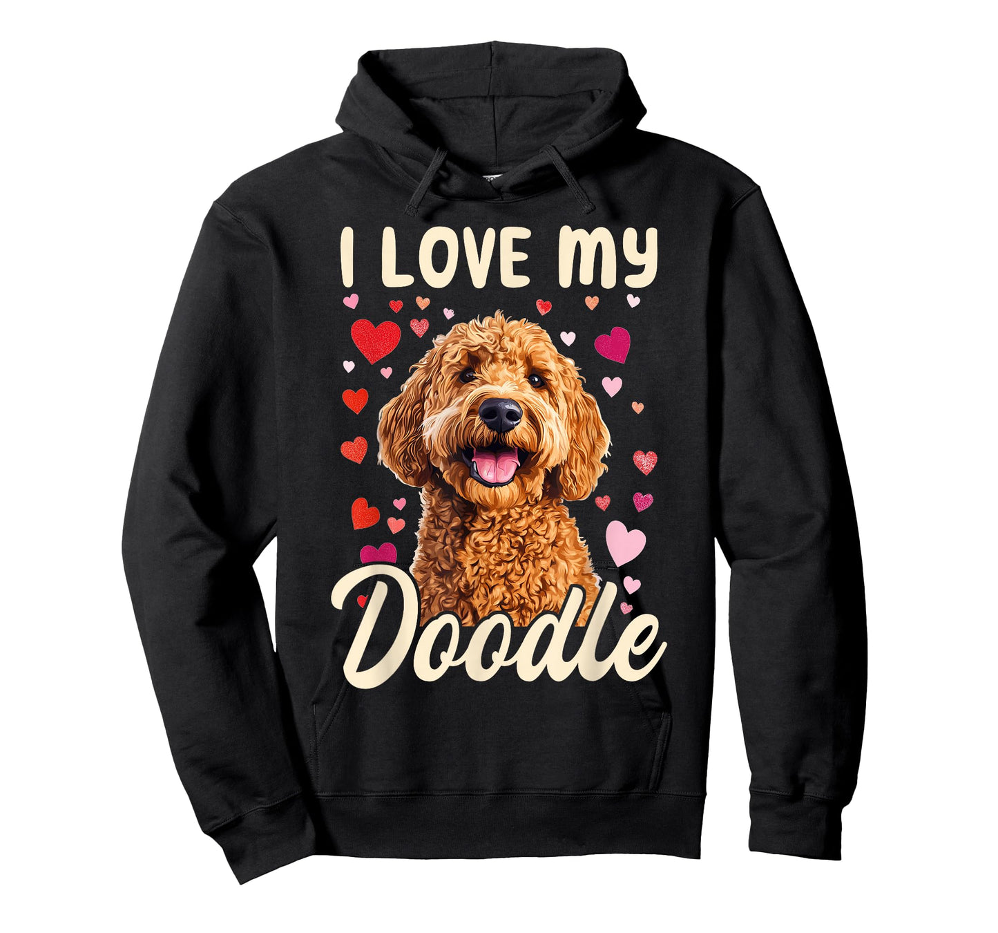 Goldendoodle Dog Breed I Love My Doodle T-Shirt