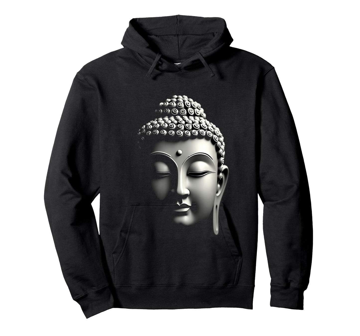 Buddha Head Spiritual Zen Art T-Shirt