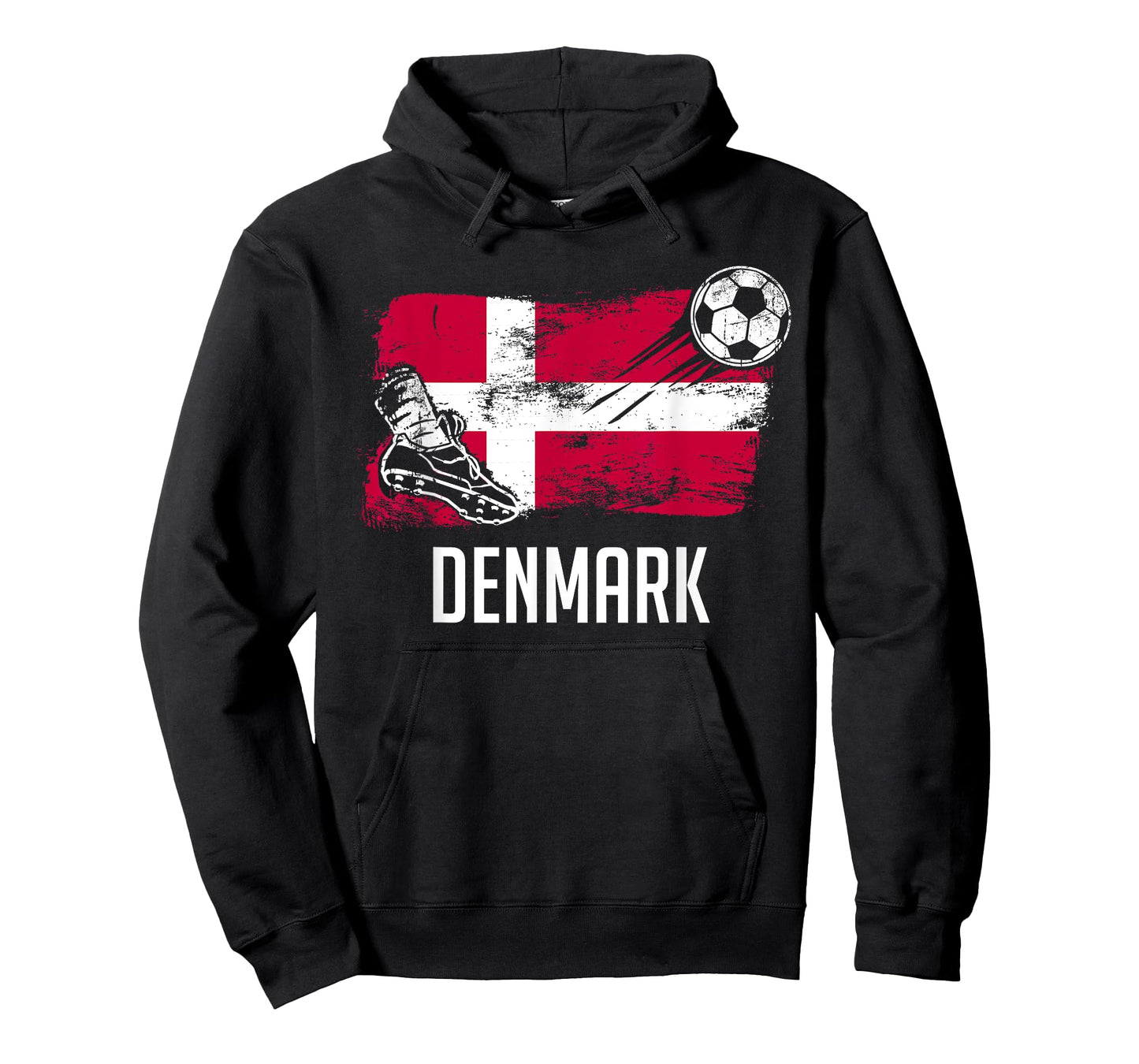 Denmark Flag Jersey Danish Soccer Team Danish T-Shirt