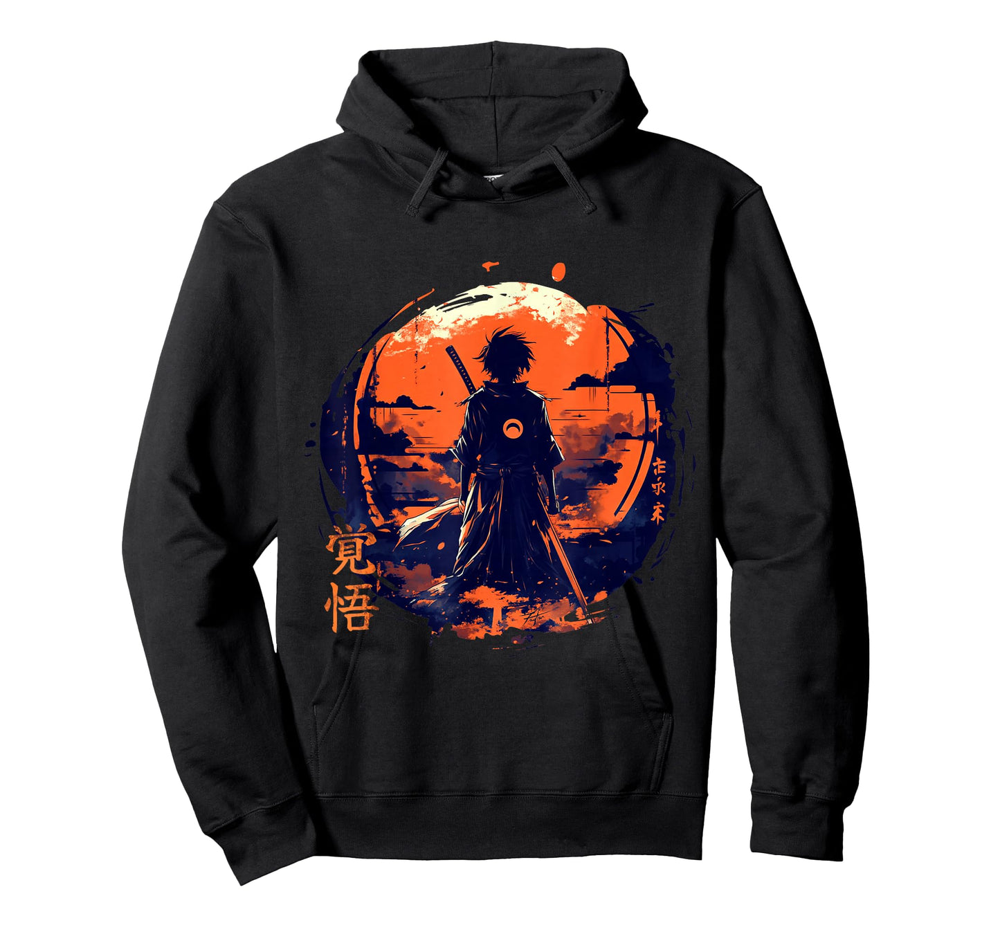 Japanese Anime Samurai Aesthetic in vaporwave harajuku style T-Shirt