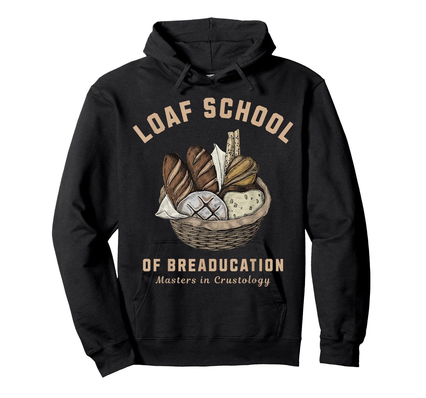 Loaf School of Breaducation Funny Bread Baking Sourdough Pun T-Shirt