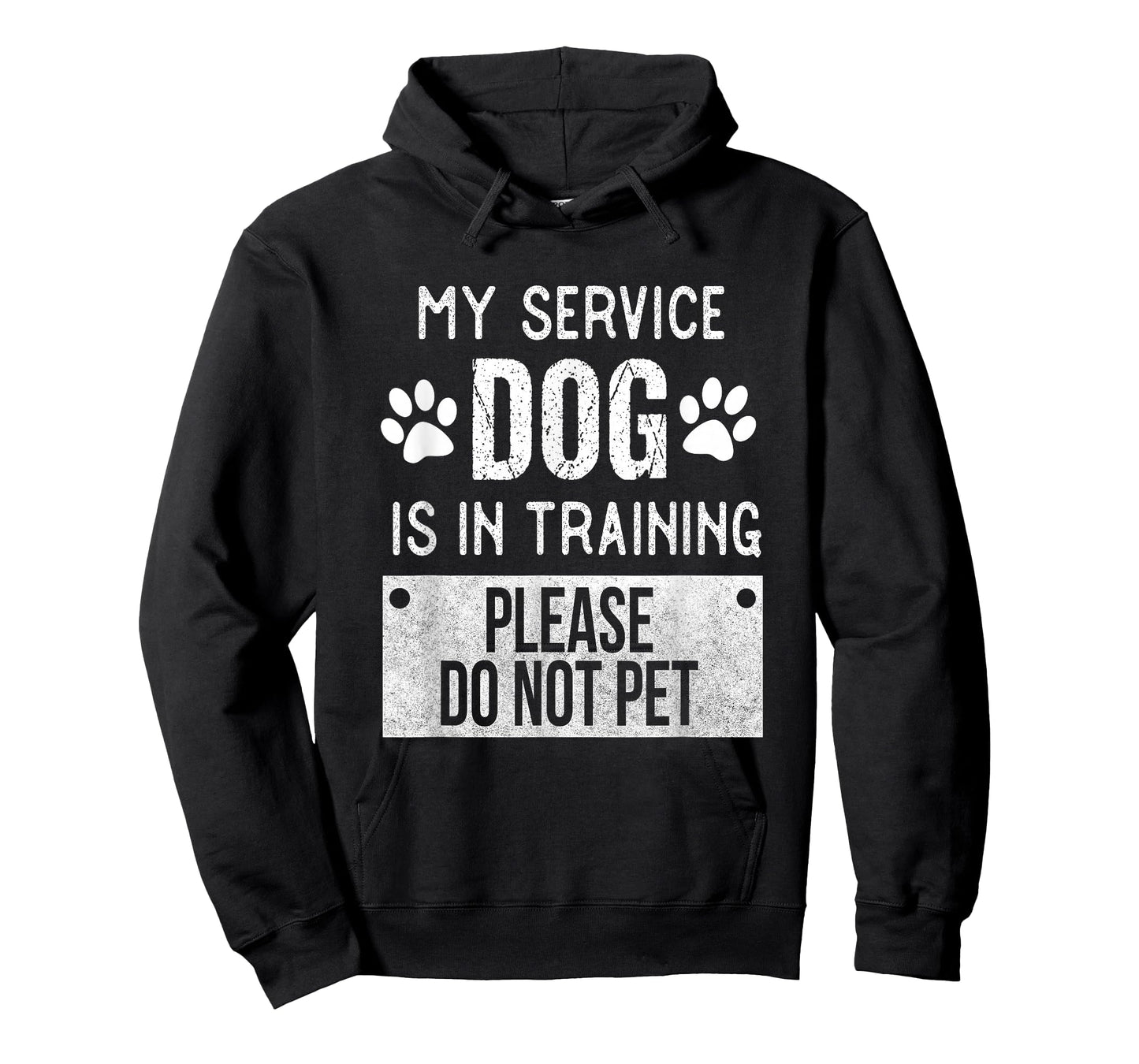 My Service Dog is in Training Please Do Not pet Men Women Girls Kids T-Shirt