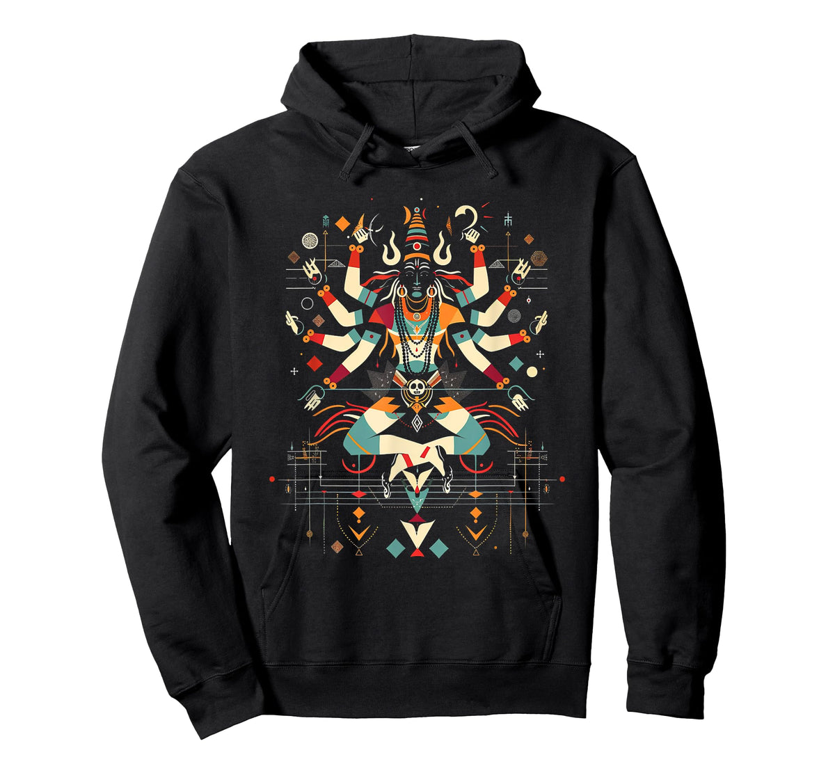 Shiva spiritual hindu god tandava dance yoga meditation T-Shirt