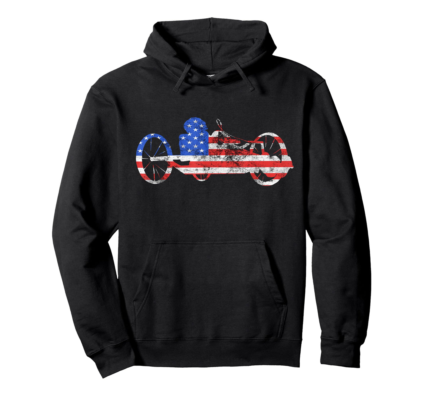 American Recumbent Trike USA Cycling Recumbent Bike Triker T-Shirt