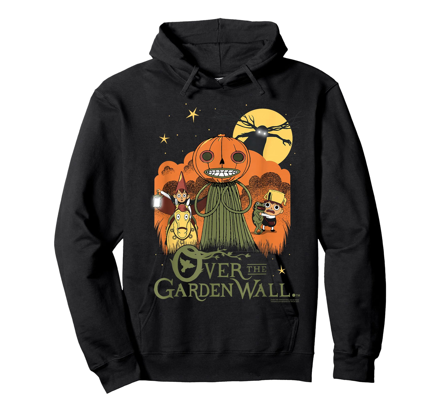 Over The Garden Wall Vintage Halloween Illustration Cartoon T-Shirt